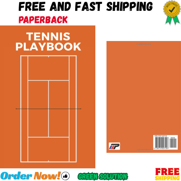 Tennis Playbook: The Ultimate Tennis Coaching Notebook For Drawing Up Tennis Pla