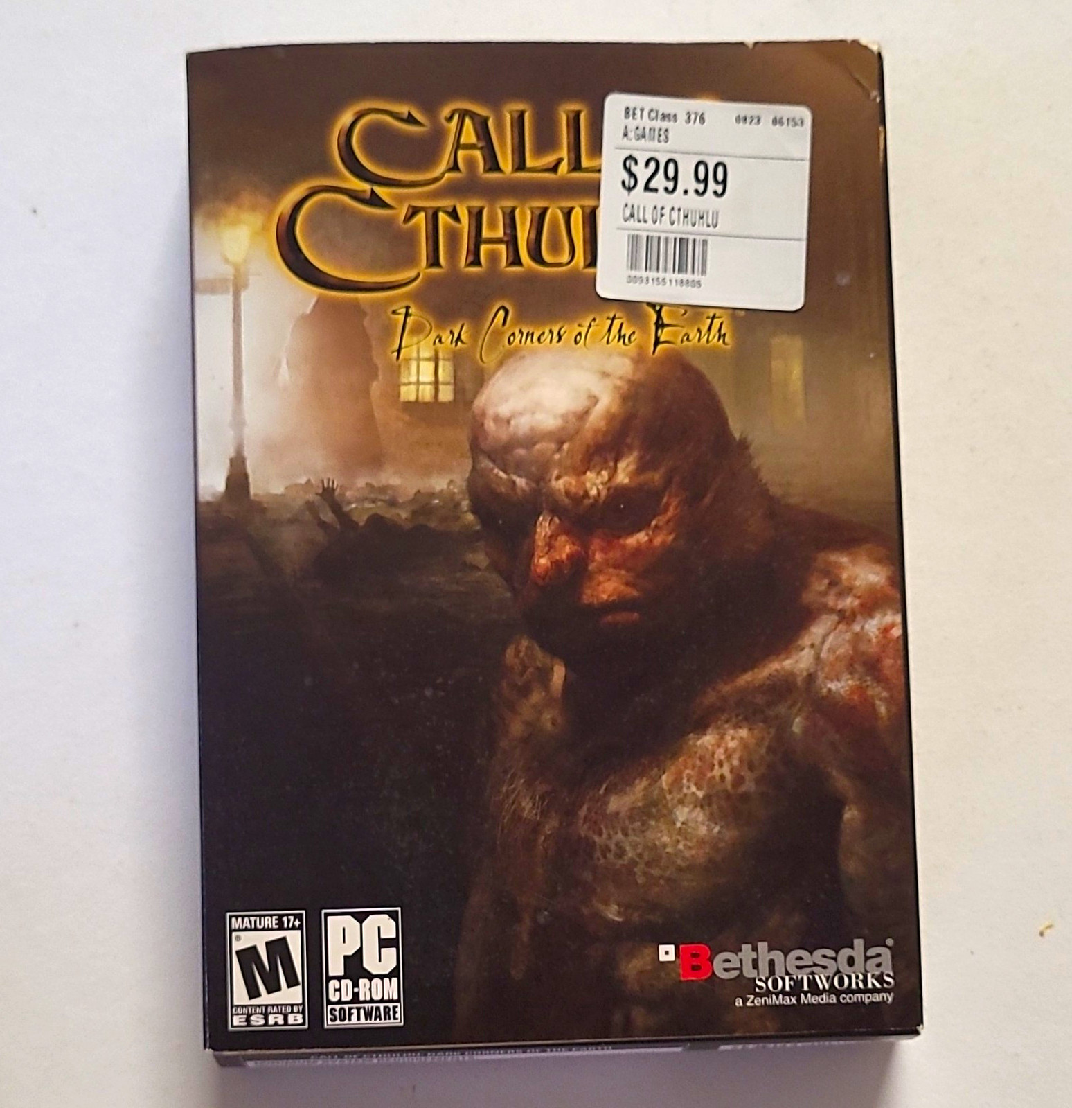 Bethesda Call of Cthulhu: Dark Corners of the Earth PC CD-ROM M Manual
