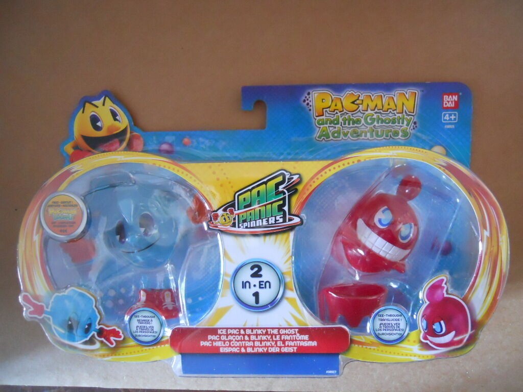 PACMAN AND THE GHOSTLY ADVENTURES - PAC MAN BLUE - 2 ITEMS [MV0]