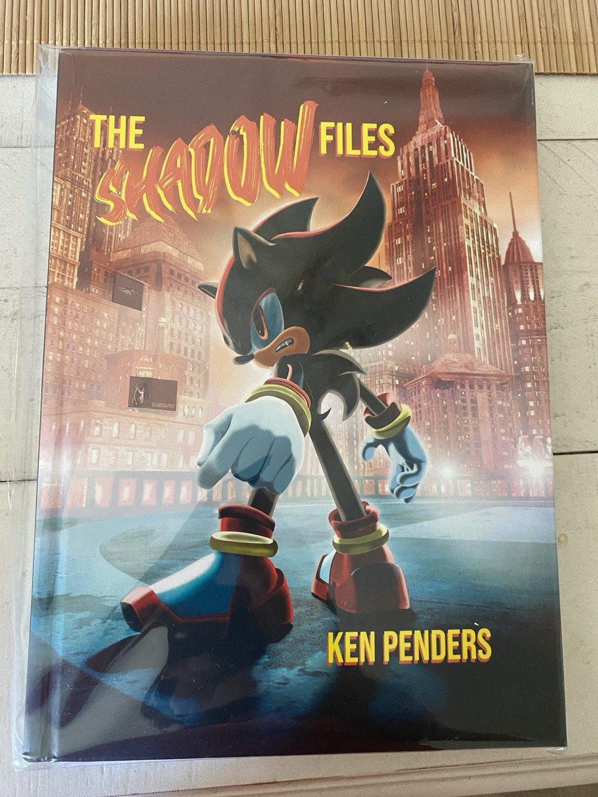 THE SHADOW FILES by Ken Penders - Signed - Rare Variant