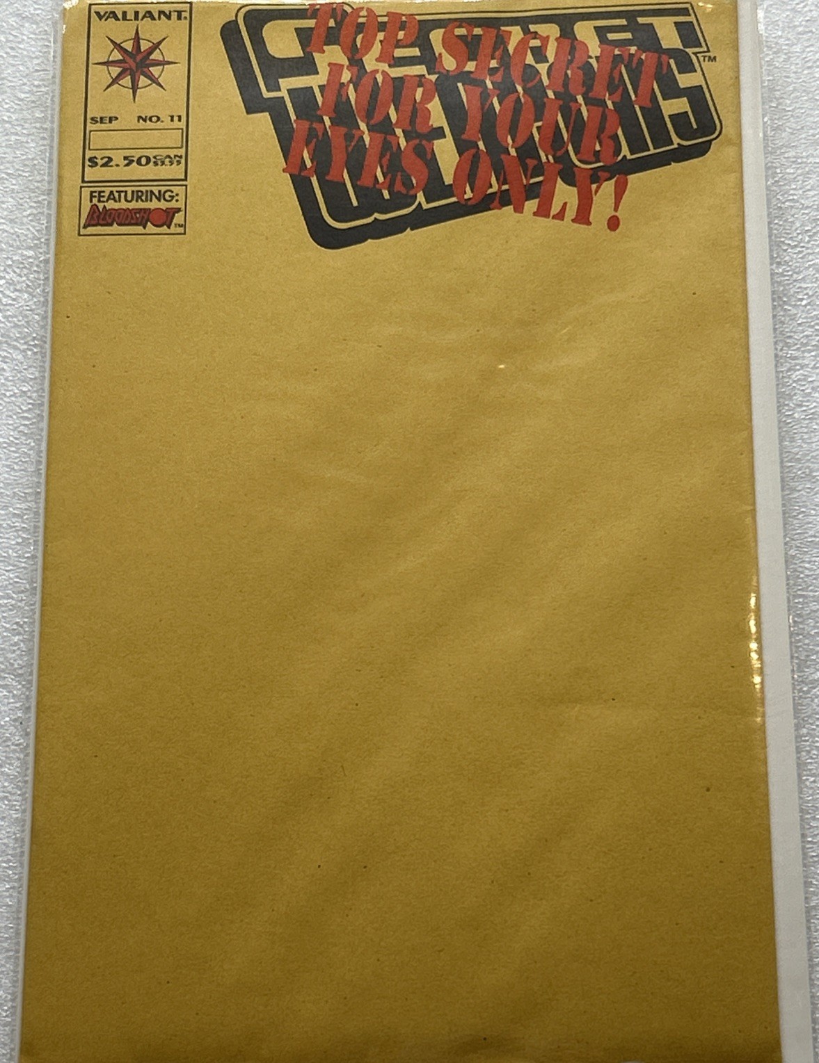 VINTAGE VALIANT COMICS: SECRET WEAPONS #11 FEATURING BLOODSHOT 1994 NM