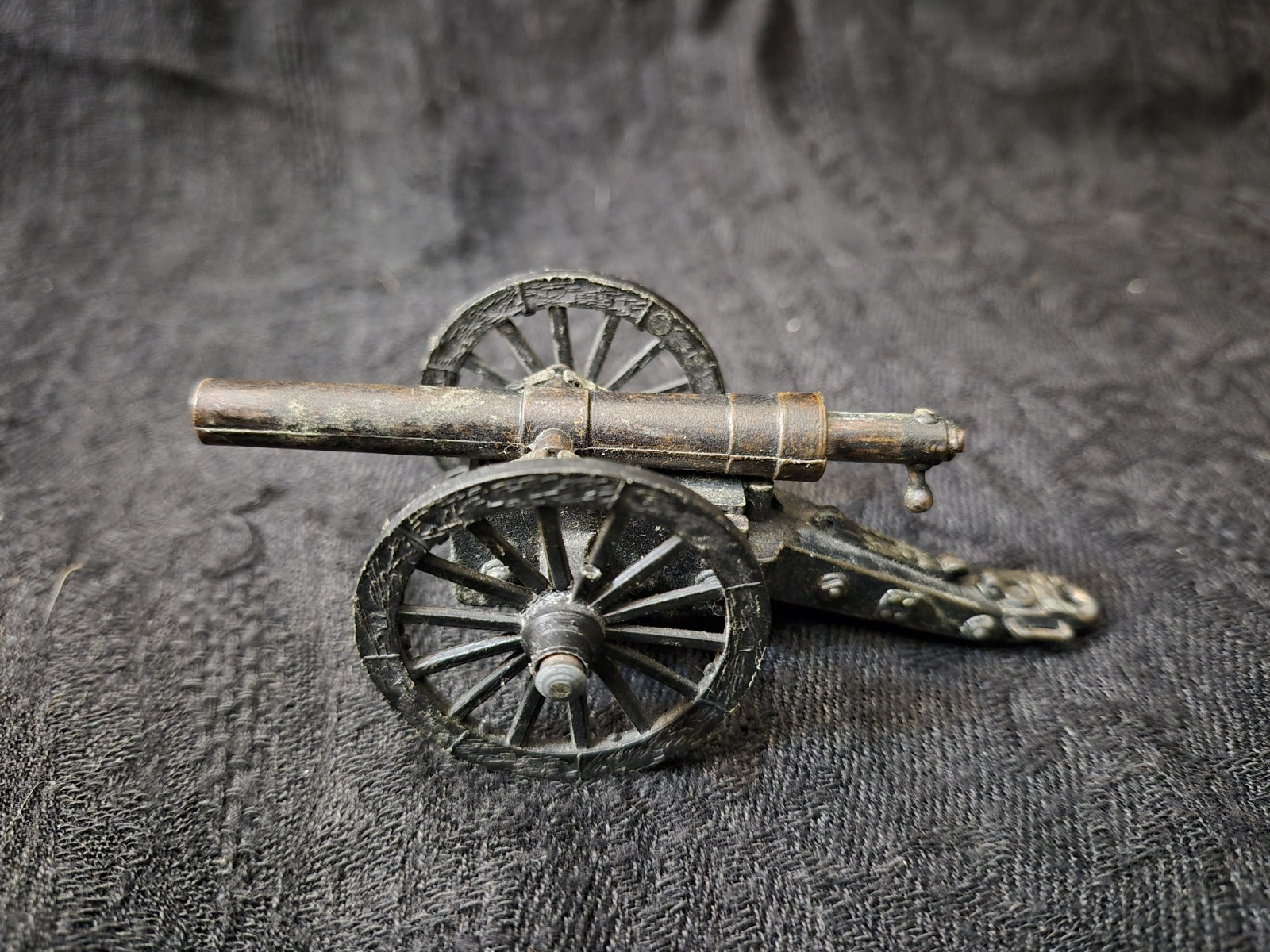 1990s Denix Diecast Civil War Cannon Pencil Sharpener