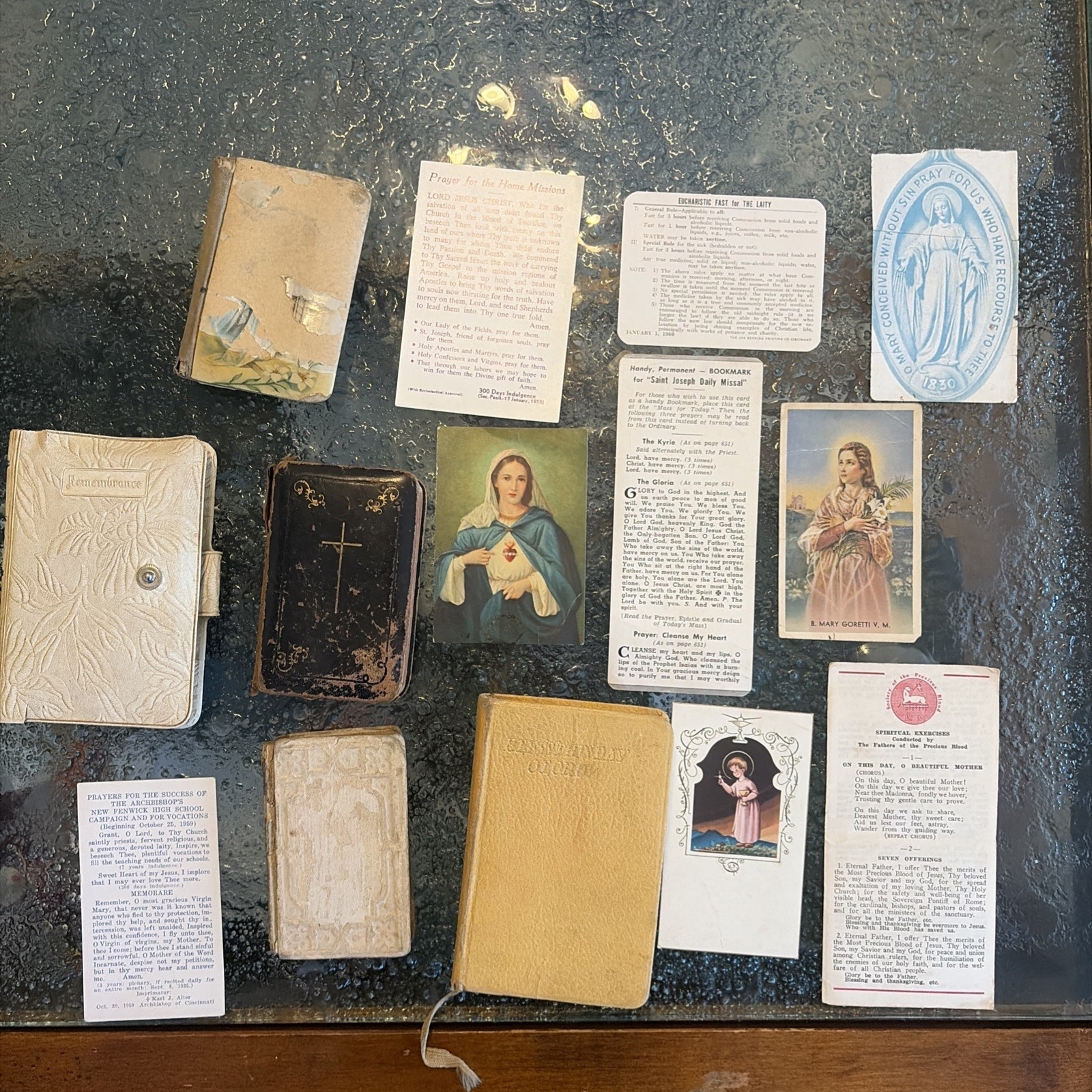 LOT Vintage Catholic Prayer Books & Missals , 1940s 1920s And More Nice Lot