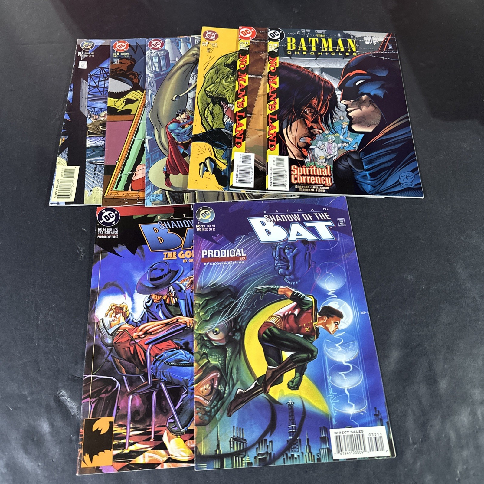 The Batman Chronicles comic Lot 1.5,7,8,18,18 Plus 2 Fn/vf J7