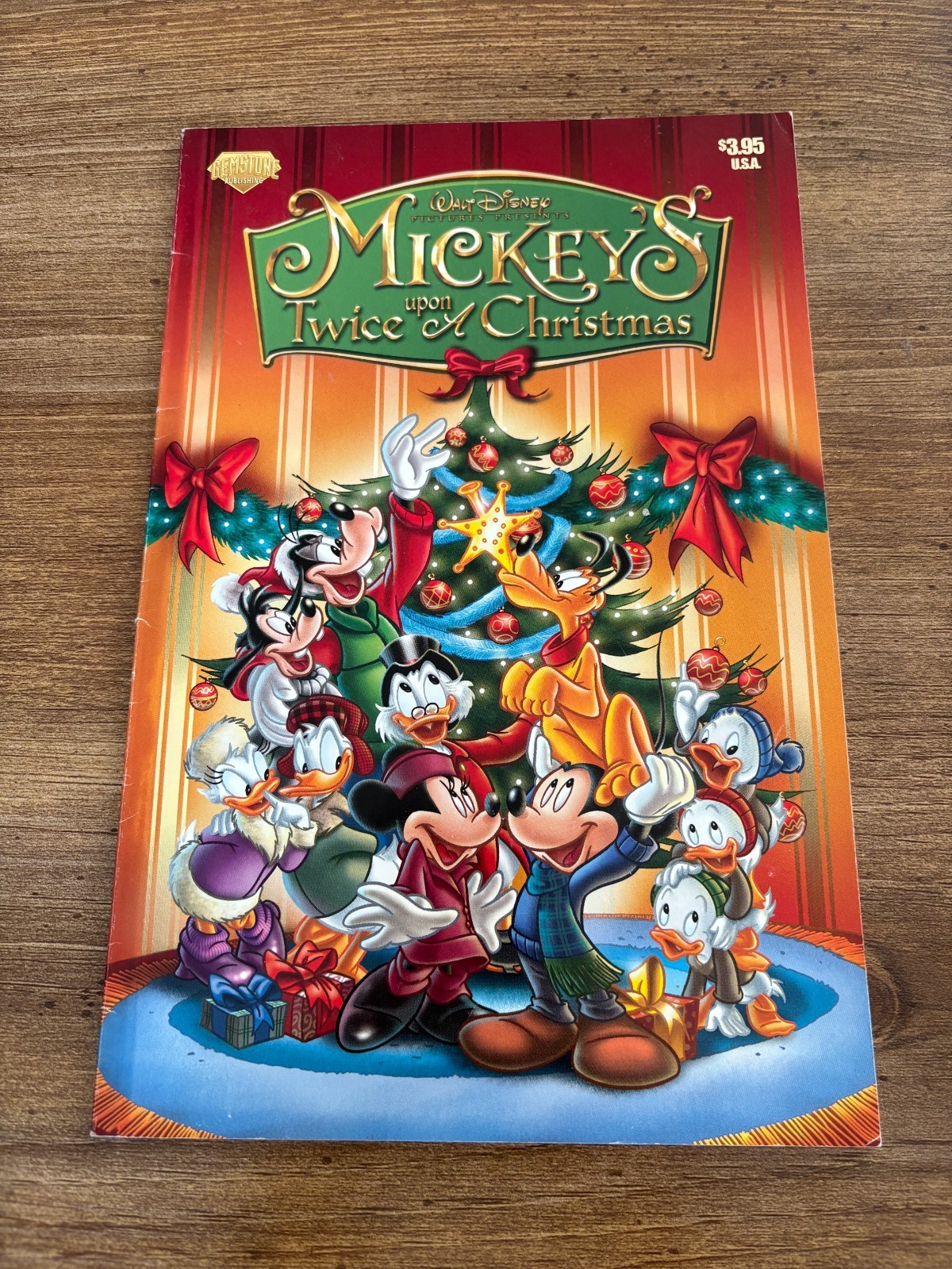 Mickey\'s Twice Upon A Christmas Gemstone Publishing Comic Book Disney 1 J388