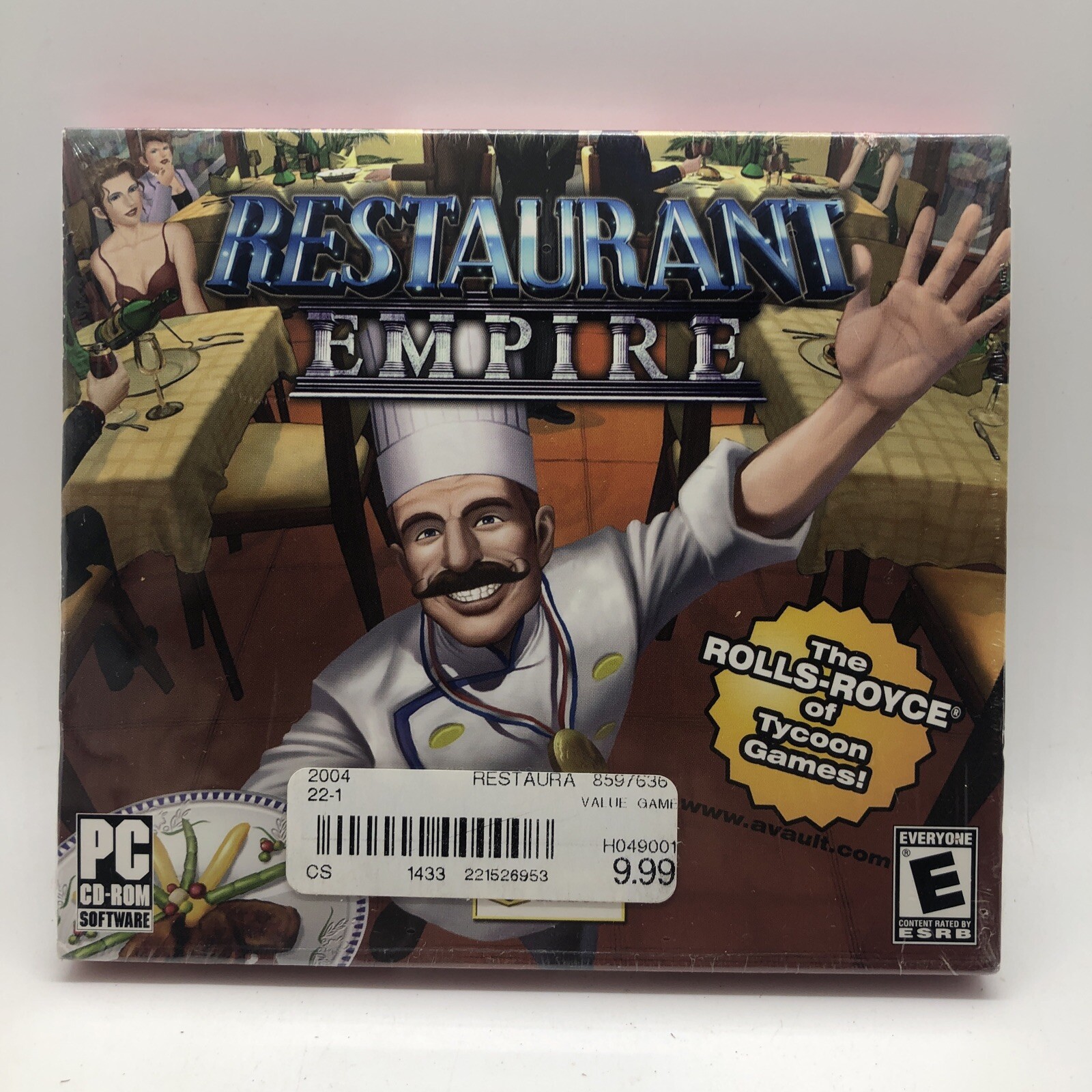 Restaurant Empire Jewel Case (PC, 2008)