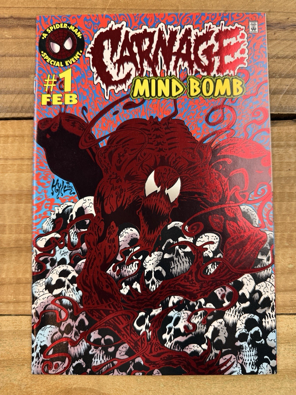 Marvel Comics Carnage: Mind Bomb #1 Red Foil 1st Carnage Solo Title
