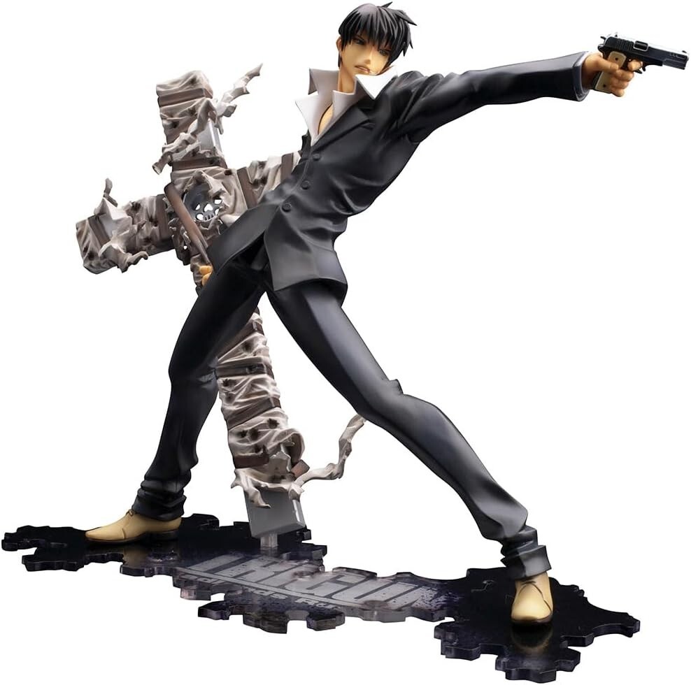 NEW ARTFX J Trigun Nicholas D. Wolfwood Renewal Package 1/8 figure