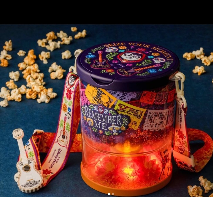 Tokyo Disney  Halloween 2026 Pixar Coco Miguel Popcorn Bucket Sea 25th Leaflet