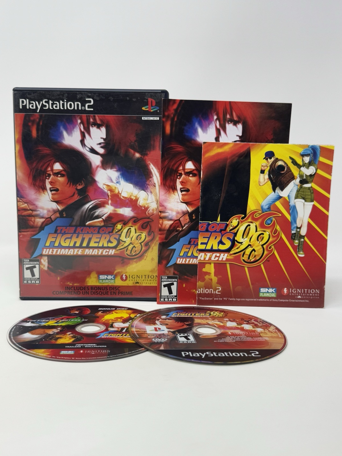 King of Fighters '98: Ultimate Match (No Scratches) for PlayStation 2 w/ DVD