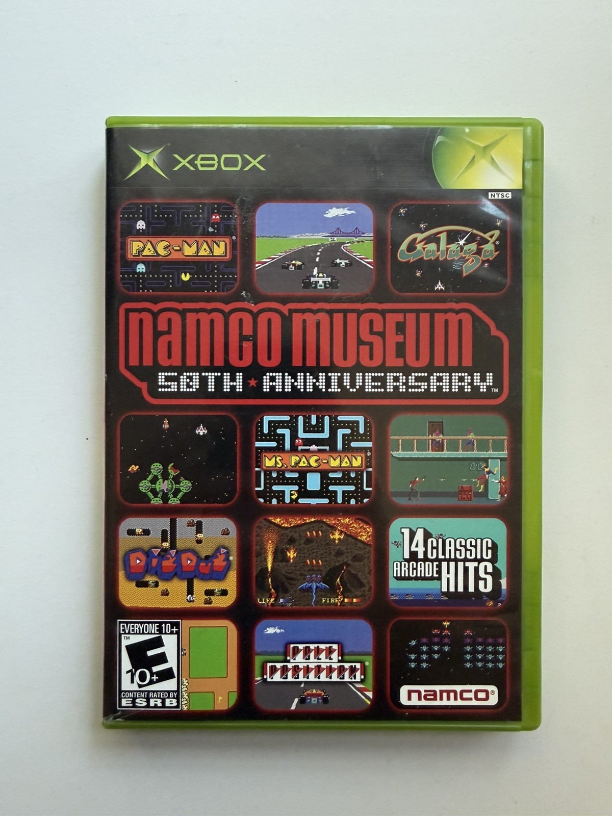 Namco Museum 50th Anniversary (Microsoft Xbox, 2005) CIB W/Manual Tested/Working