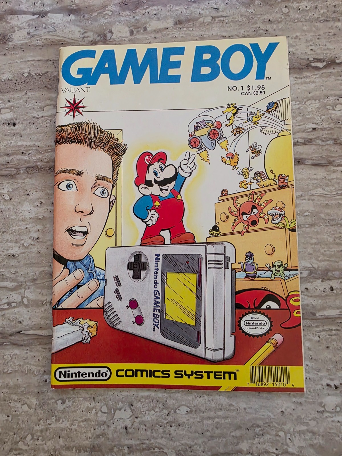 Valiant Game Boy #1 (1990) Nintendo Comic – Super Mario First Issue