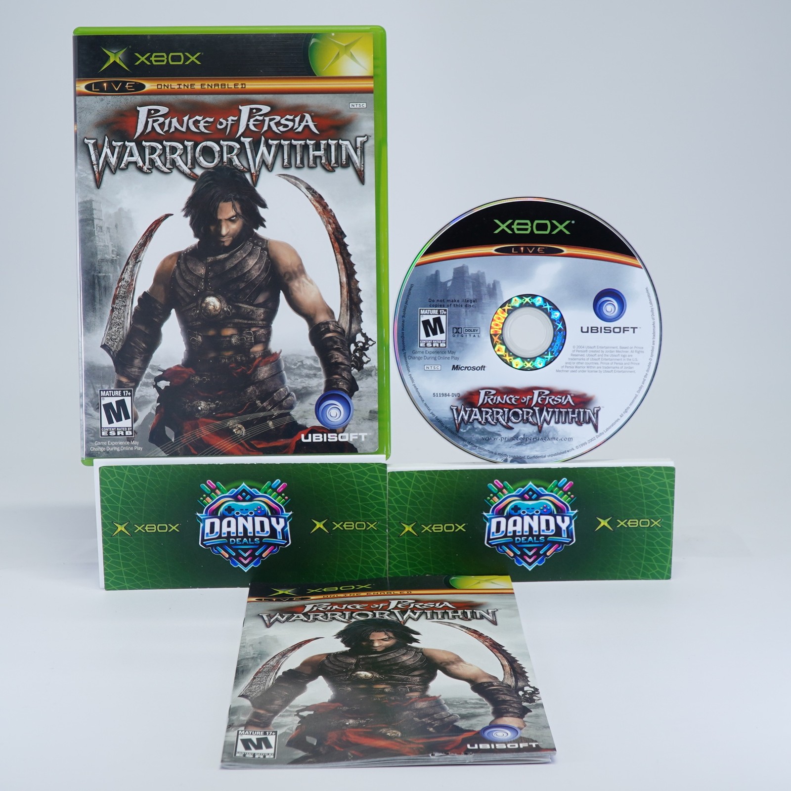 Prince of Persia Warrior Within CIB W/ Manual - Xbox