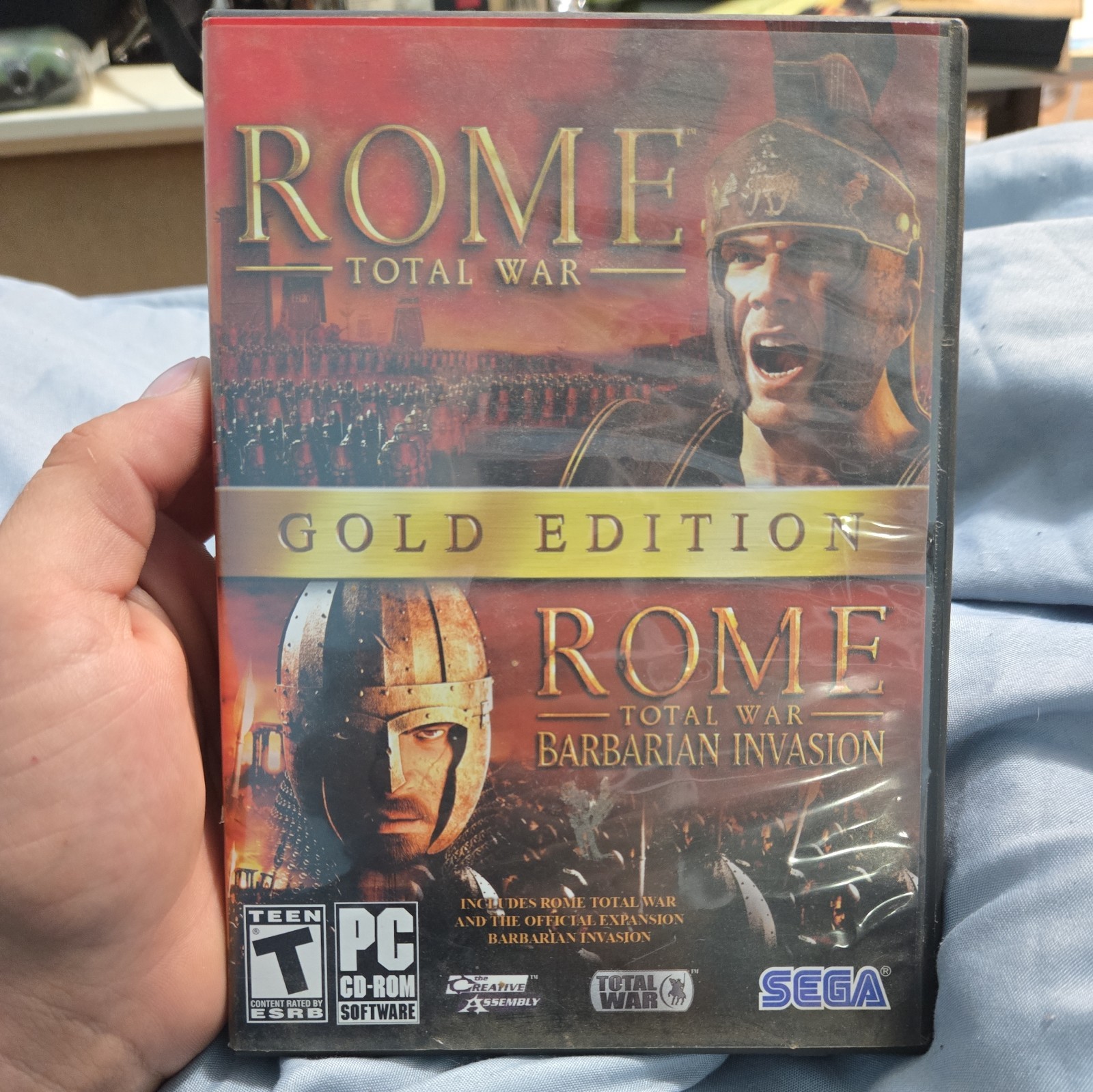 Rome: Total War Gold Edition Barbarian Invasion - PC - Complete