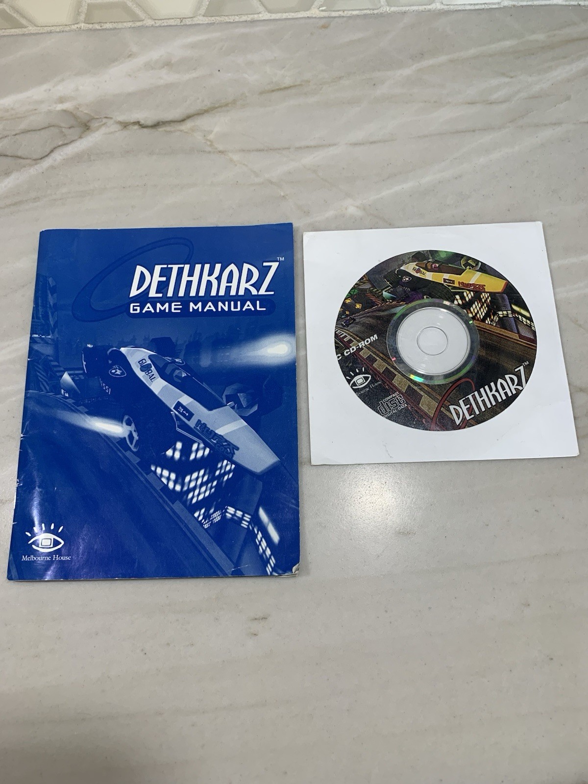 Dethkarz PC CD Rom Game Melbourne House 1998 Vintage