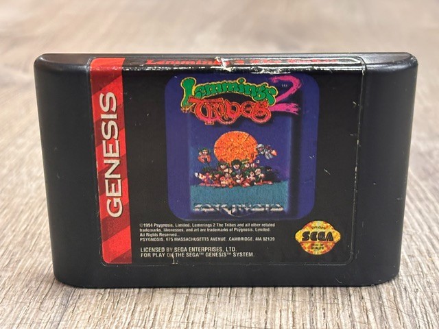 Lemmings 2: The Tribes (Sega Genesis, 1994) Cartridge Only