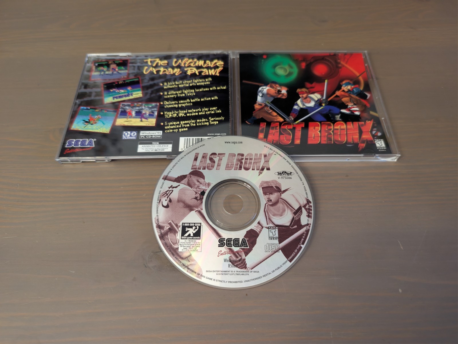 Last Bronx PC CD computer game