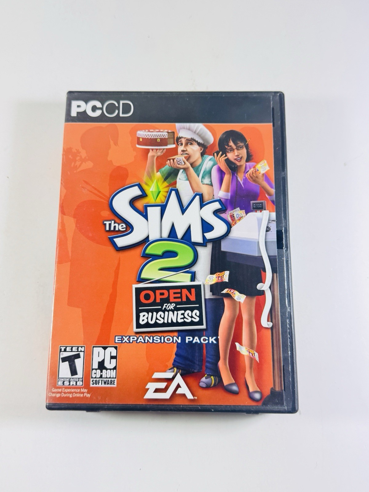 The Sims 2 Open For Business PC Game Expansion 2006 Complete ML446/ML448
