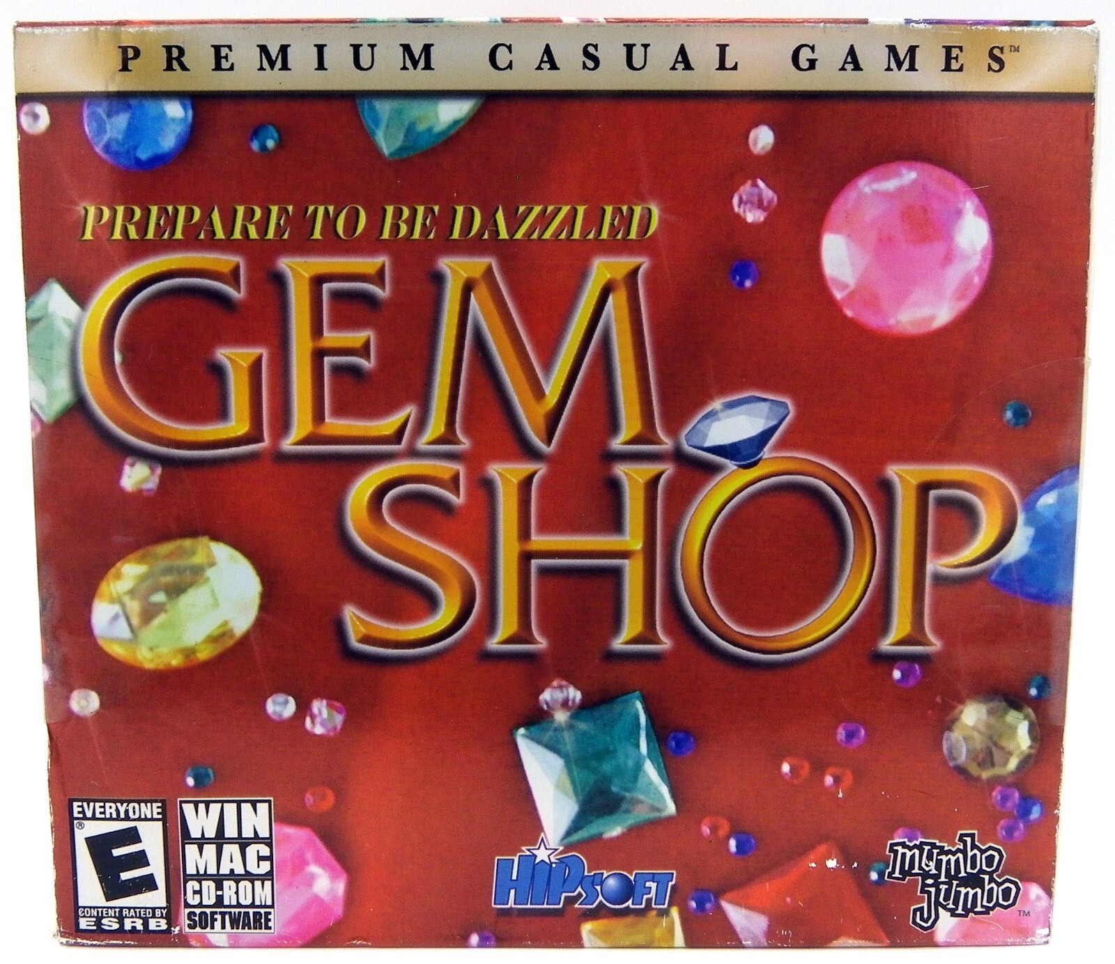 Complete Prepare To Be Dazzled Gem Shop Puzzle PC CD-ROM Game By Hipsoft 2007