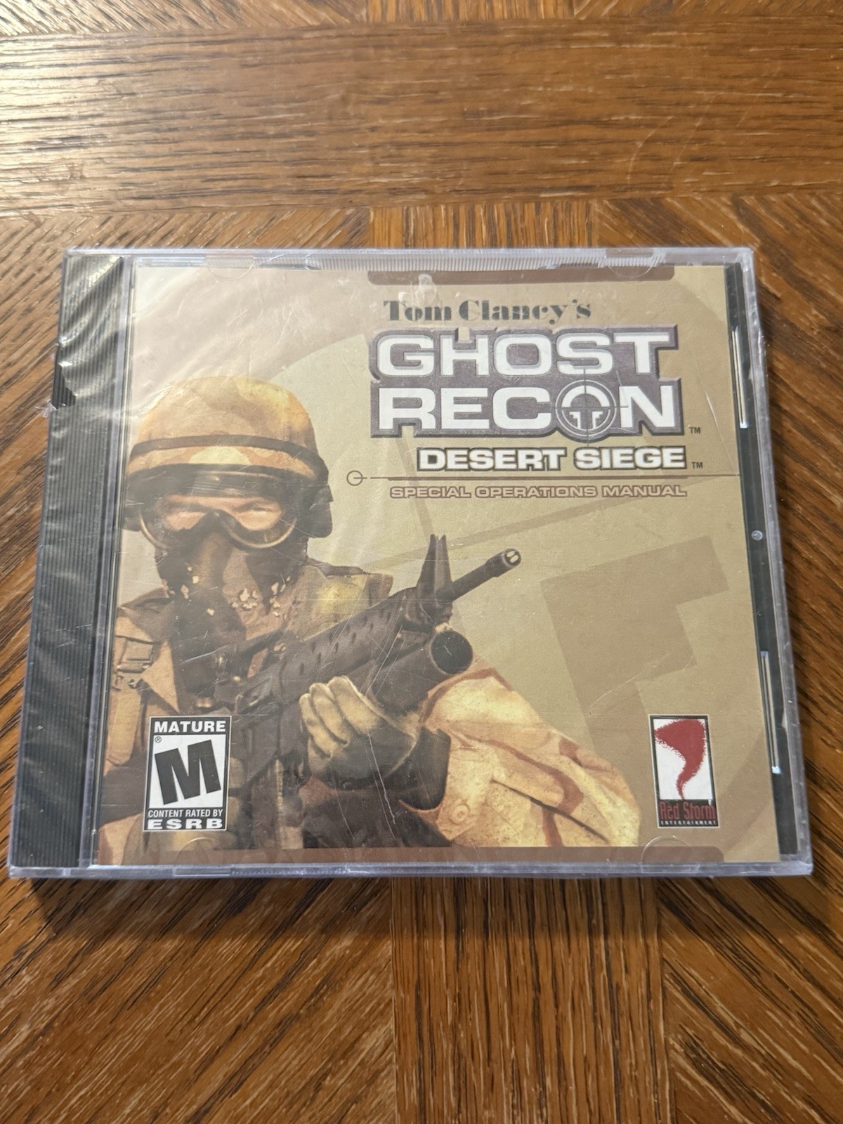 Tom Clancy's Ghost Recon Desert Siege Expansion PC CD-ROM 2002 UbiSoft Red Storm