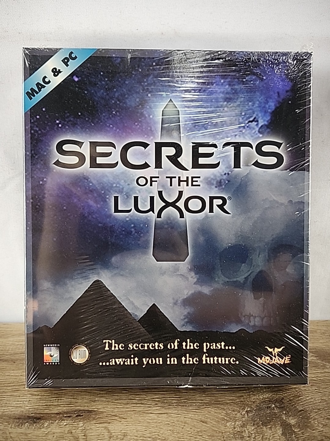 SECRETS OF THE LUXOR Puzzels Secrets Labyrinths -PC 1996 - Mohave in Big Box NEW