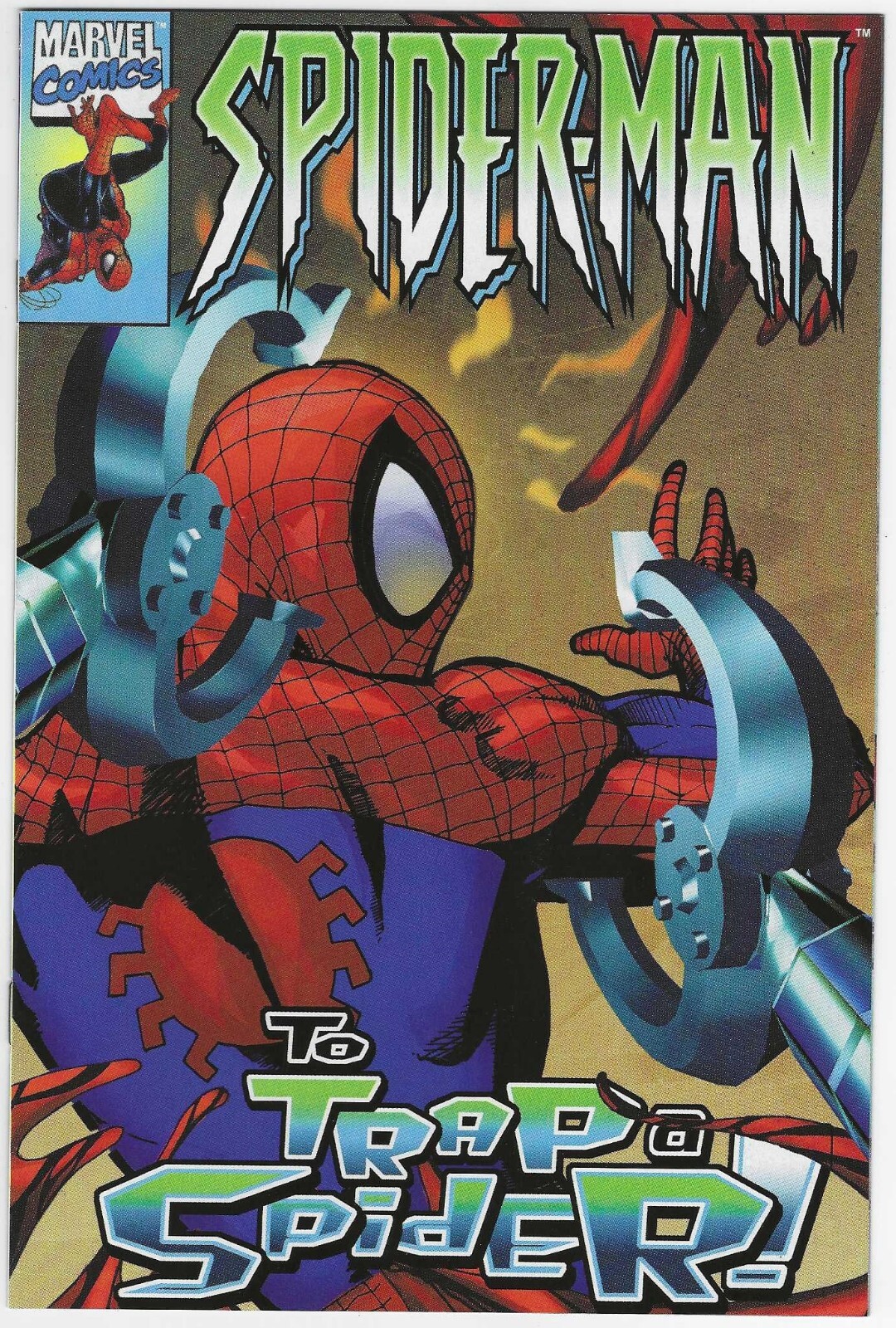 SPIDERMAN TO TRAP A SPIDER 1 NM 2000 ACTIVISION GAMEPRO GIVEAWAY PROMO NOT BOUND