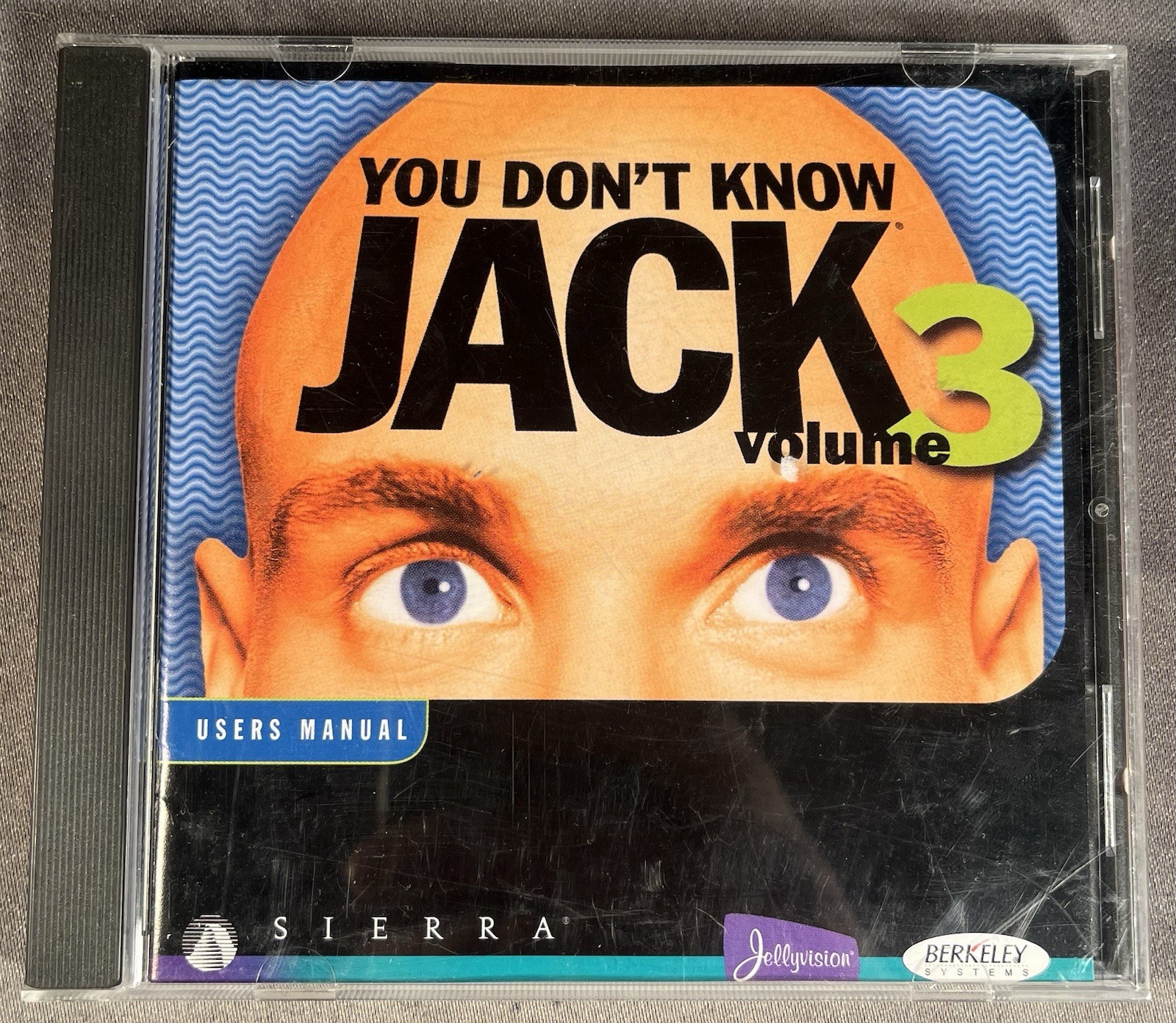 You Don't Know Jack: Volume 3 (PC Game CD-ROM, 1997) Great Condition - 