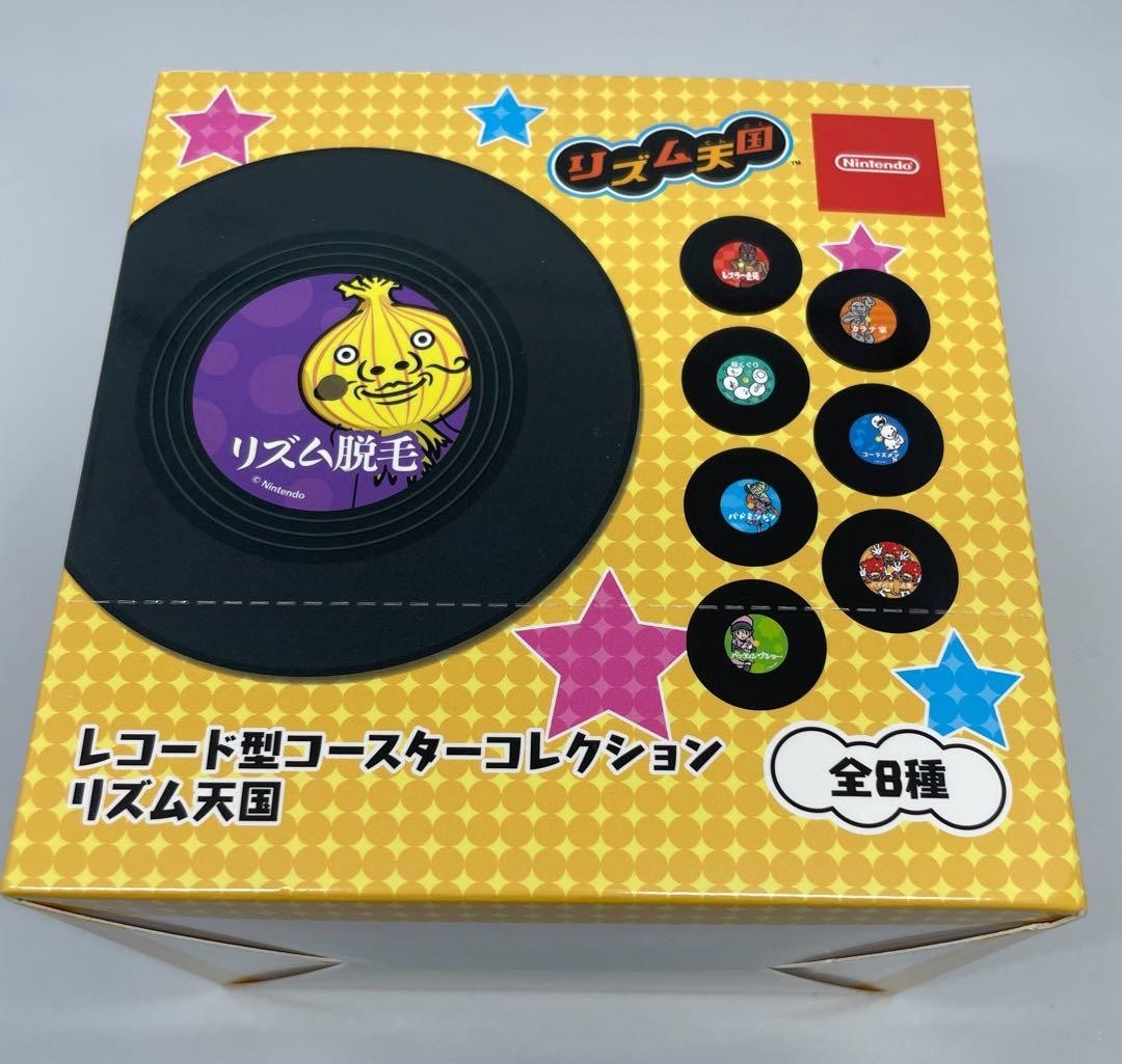 Nintendo TOKYO Rhythm Heaven Record Style Coaster Collection BOX
