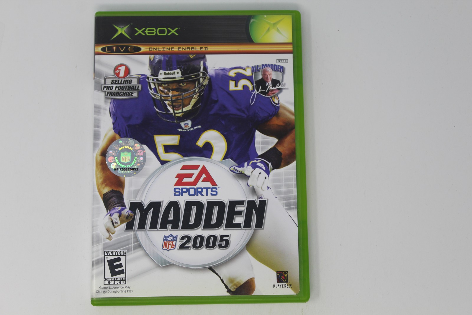 Madden Nfl 2005 XBOX Game Ea Sports