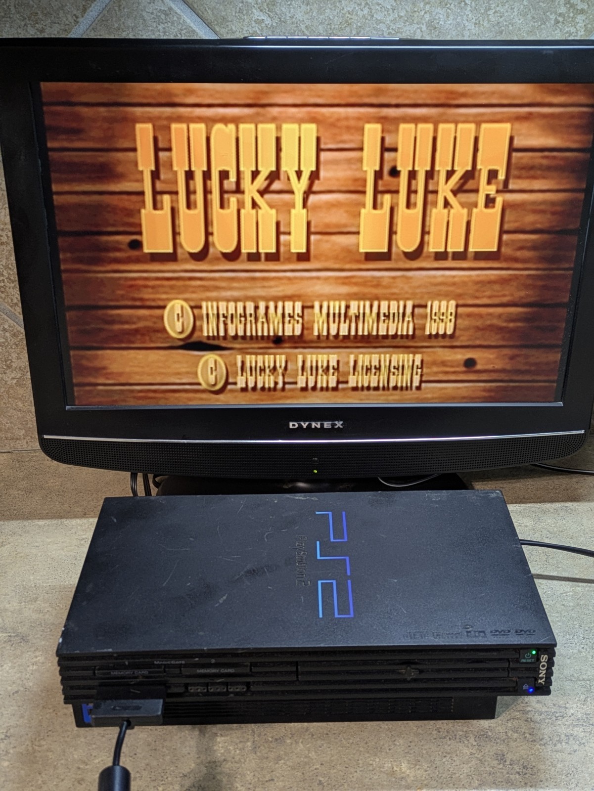 Lucky Luke PlayStation 1 PS1 Infogrames PSX Game TESTED WORKS - Missing Manual