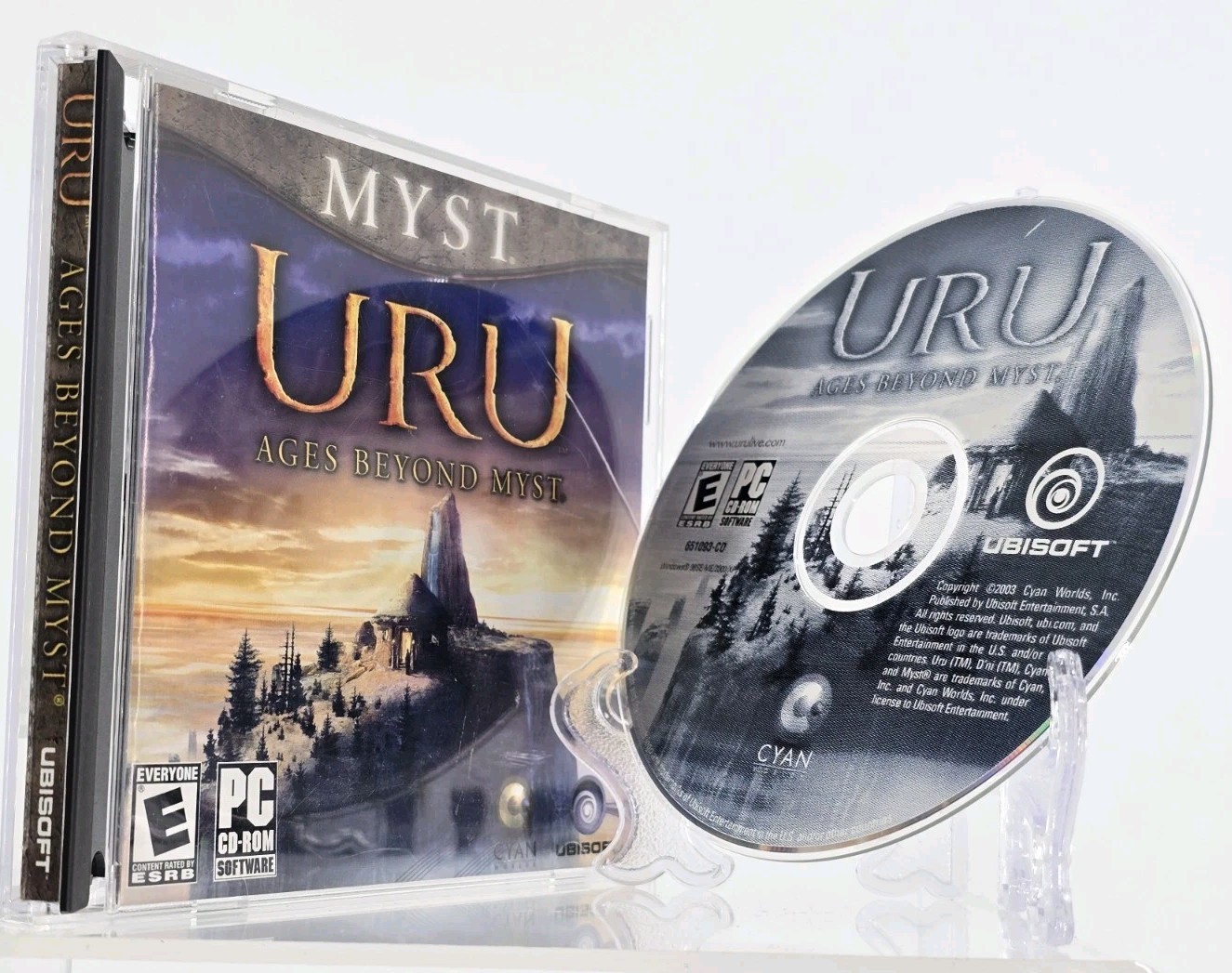 MYST - Uru: Ages Beyond Myst (PC CD-ROM) w/Manual