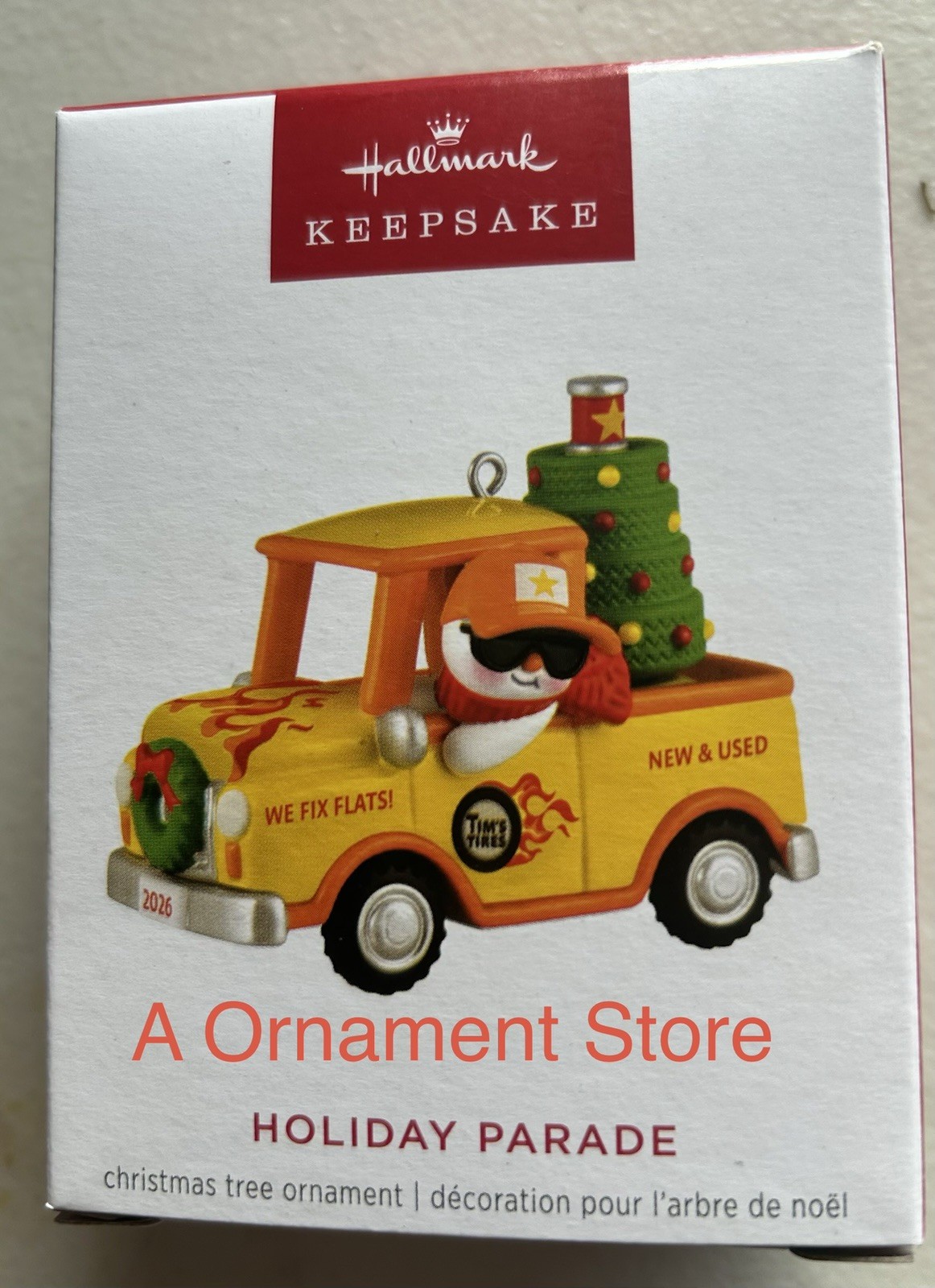 Hallmark 2026 #8   HOLIDAY PARADE series Keepsake  Ornament