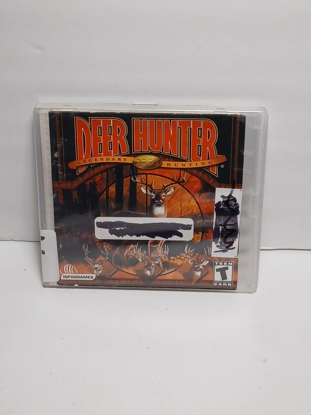 Deer Hunter 2003 Legendary Hunting PC Computer Game PC Disc With Case