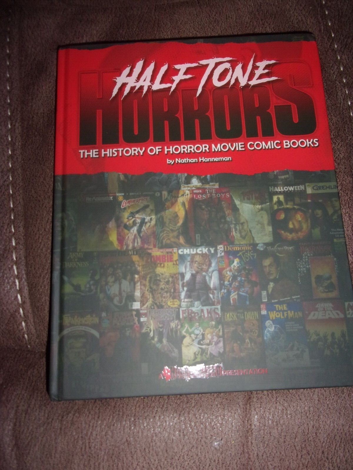 HALF TONE HORRORS - THE HISTORY OF HORROR MOVIE COMIC BOOKS-VERY RARE