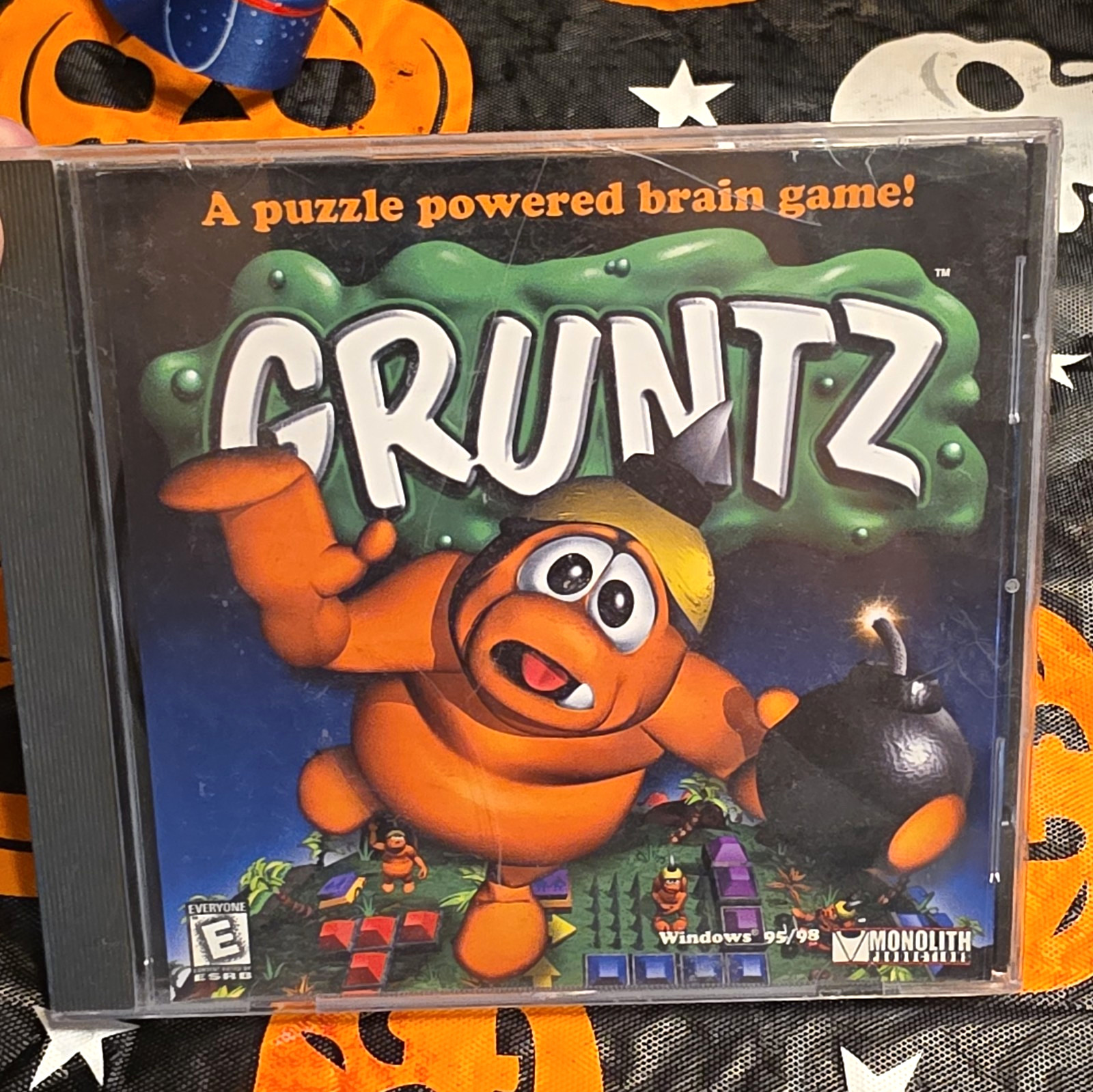 Monolith Productions Gruntz PC CD-ROM Puzzle Game E w/ Manual Win95/98
