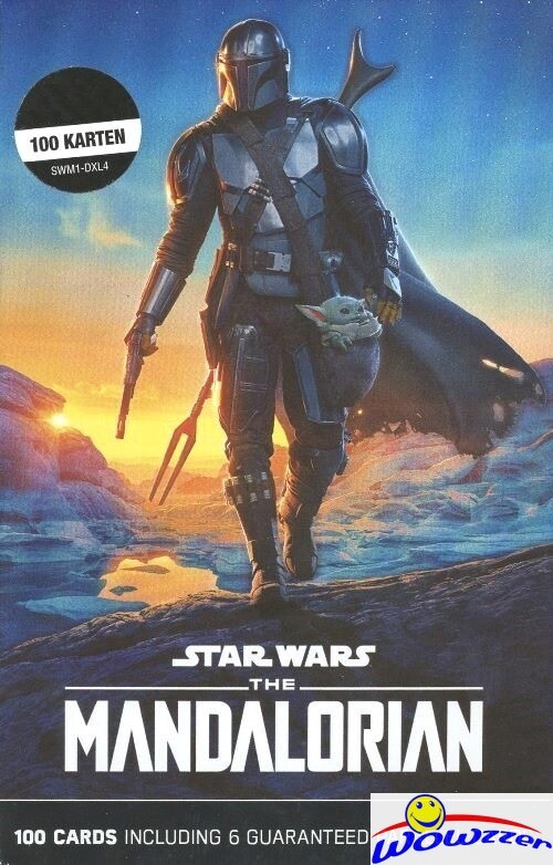 2021 Topps Star Wars The MANDALORIAN EXCLUSIVE PREMIUM Box-100 Cards Imported