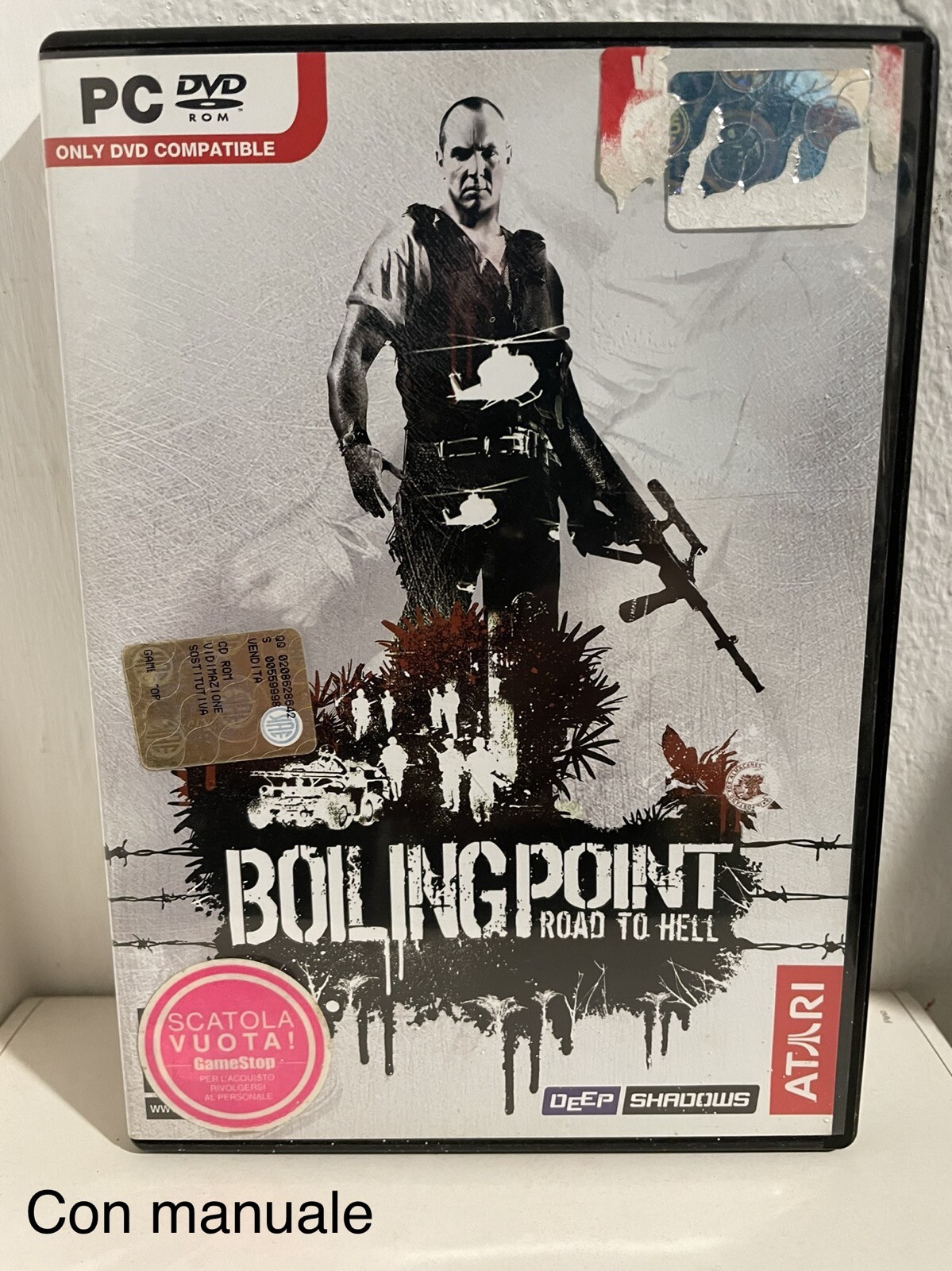  BOILING POINT ROAD TO HELL PC GAME with manual