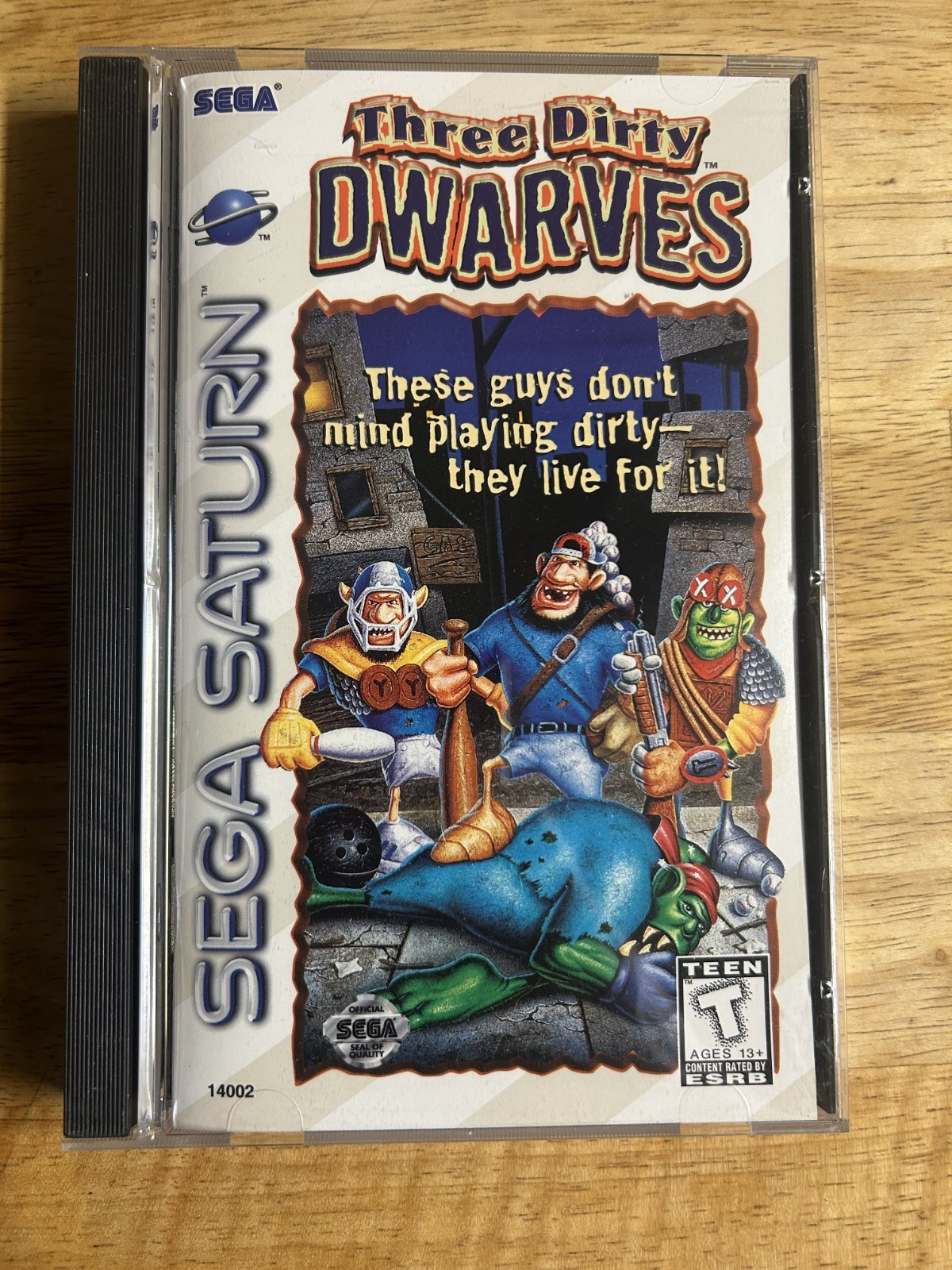 Three Dirty Dwarves (Sega Saturn, 1996) CIB