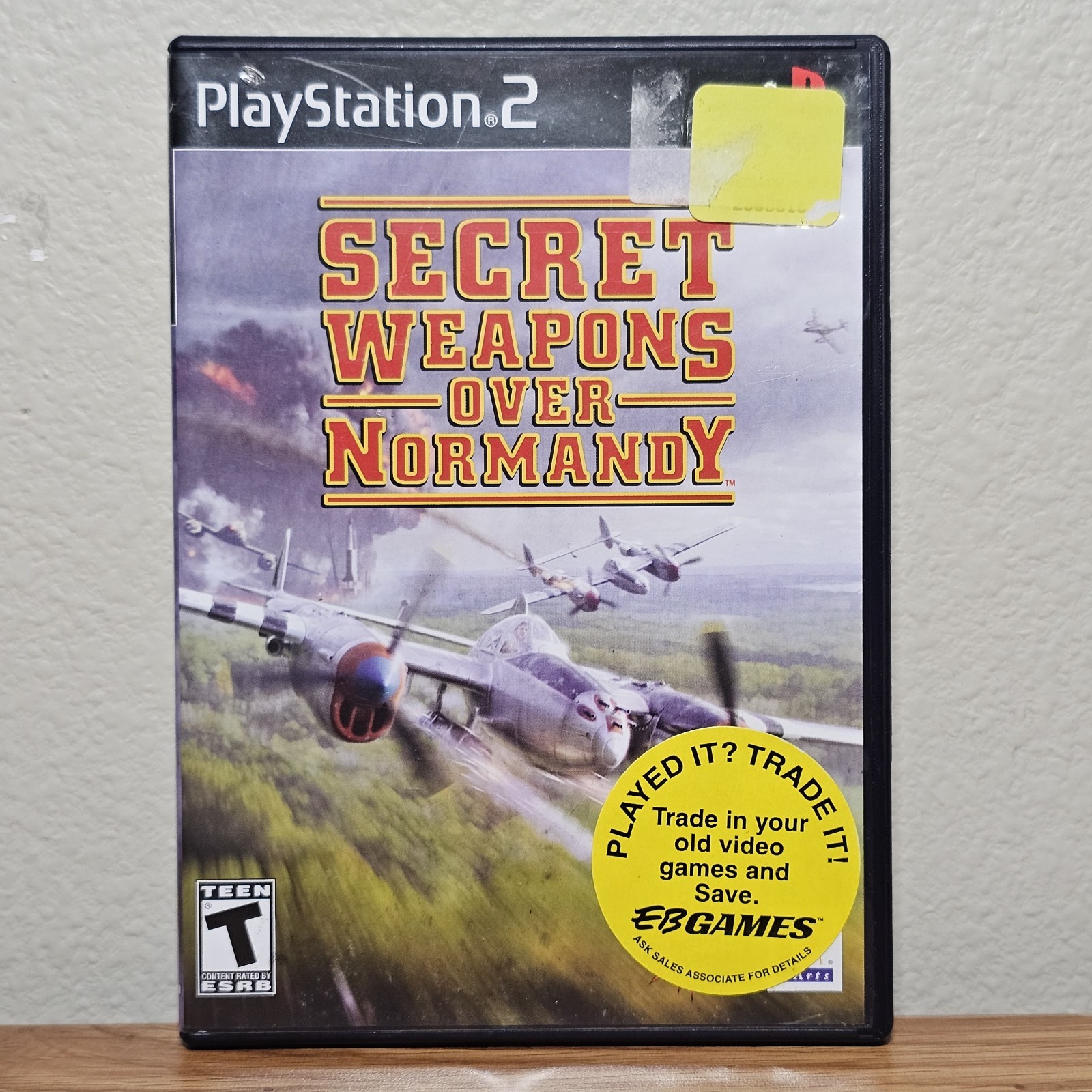 Secret Weapons Over Normandy Sony PlayStation 2 PS2 2003 CIB