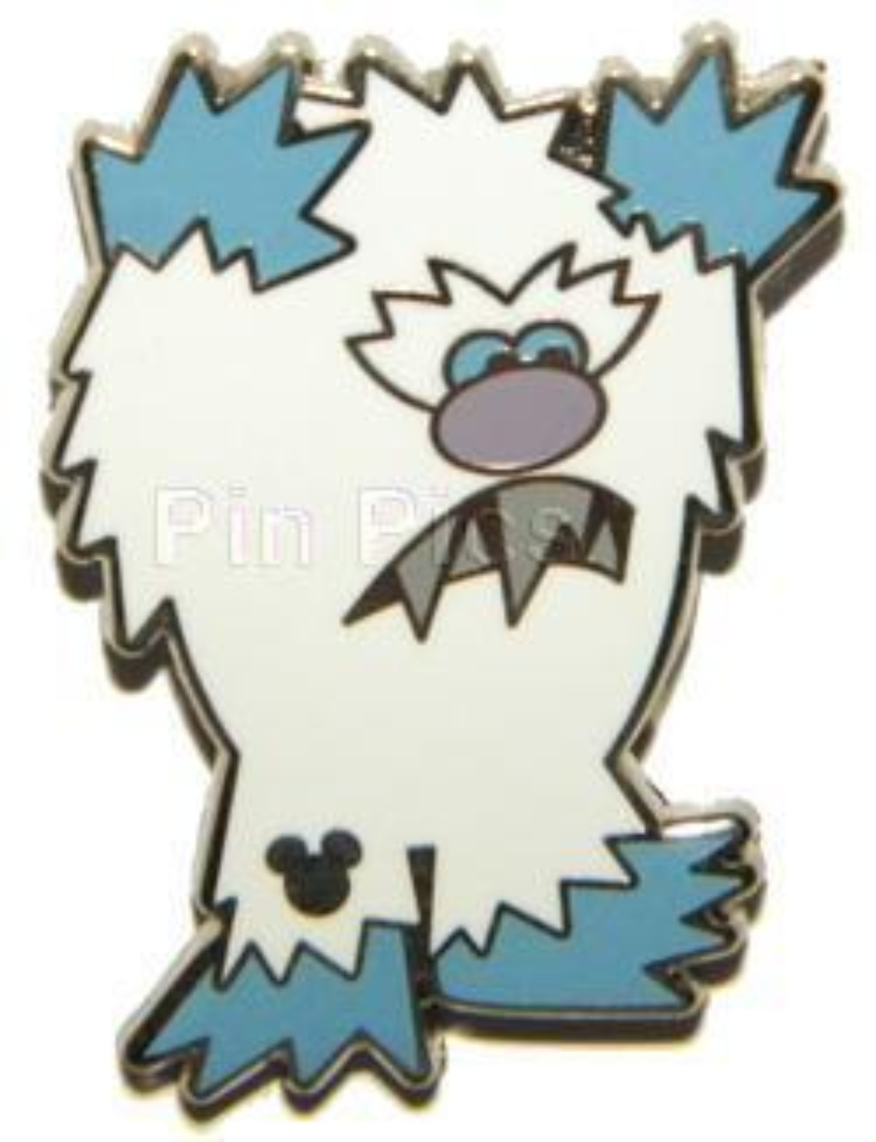 Disney Pin 82364 WDW 2011 Hidden Mickey Cute Yeti Expedition Everest Scaring #