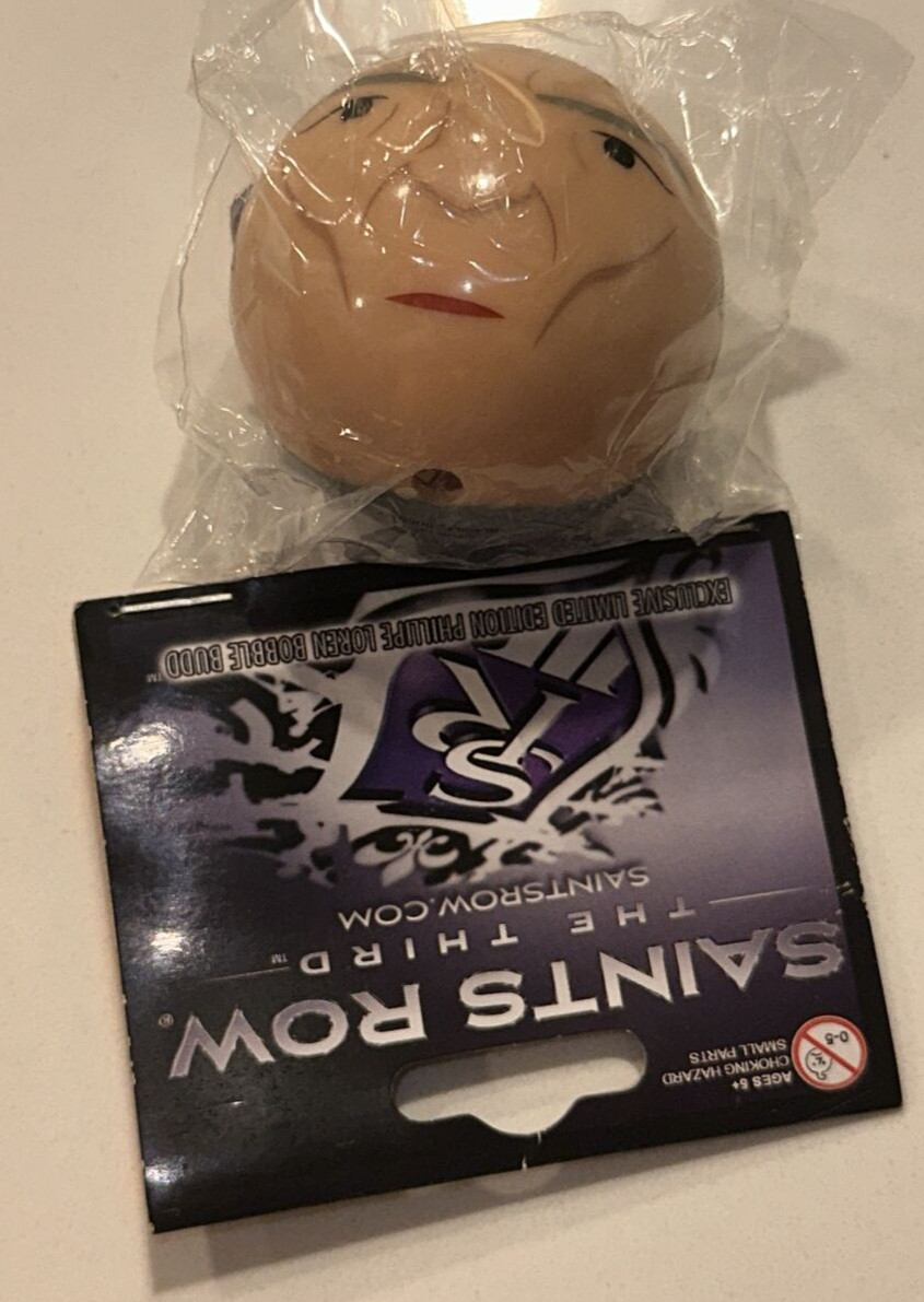 Phillipe Loren SAINTS ROW The Third Exclusive Limited Bobble Budds Bobblehead