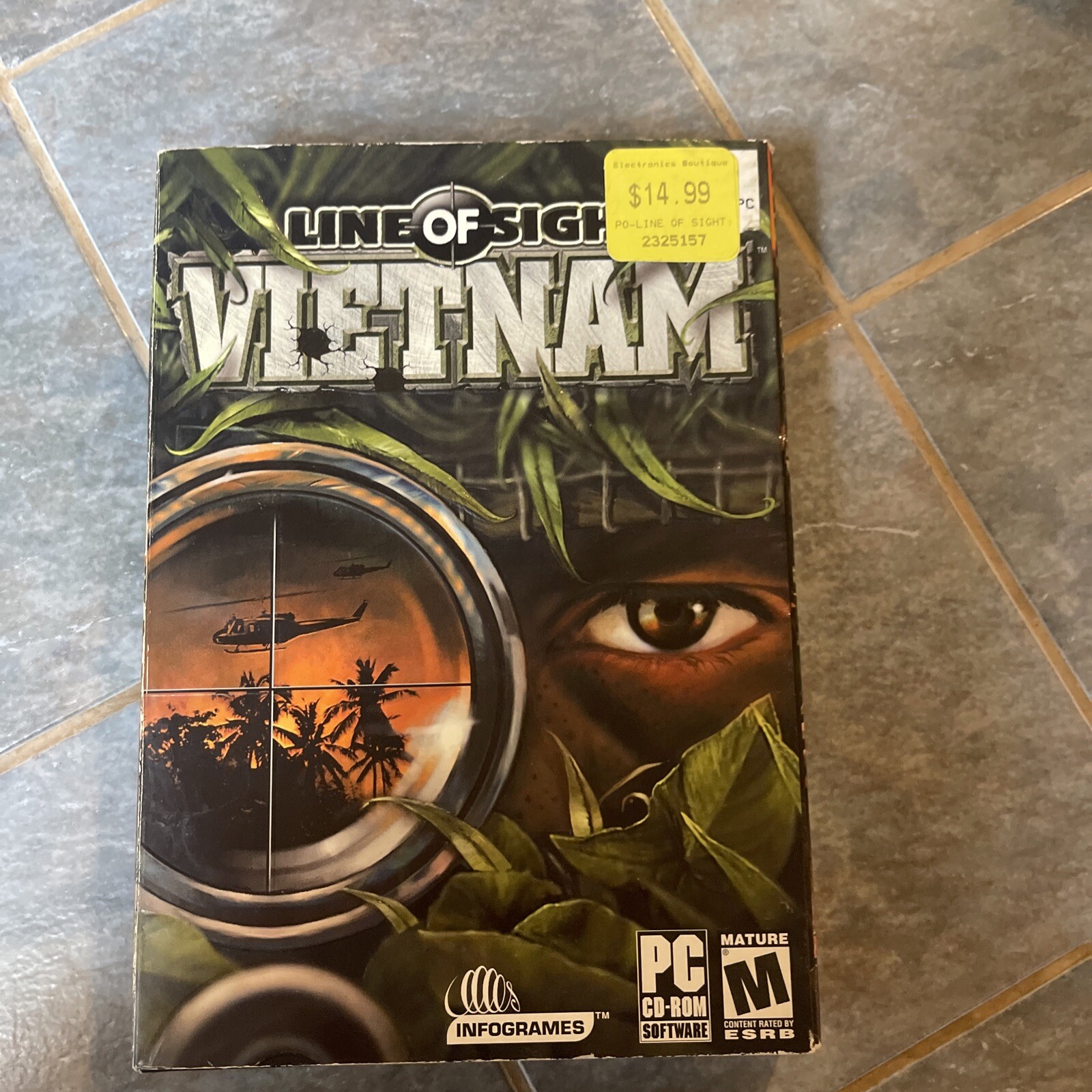 Line of Sight Vietnam 2003 Windows PC CD-ROM Infogrames