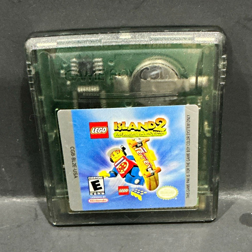 LEGO Lego Island 2: The Brickster's Revenge Nintendo Game Boy Color French style
