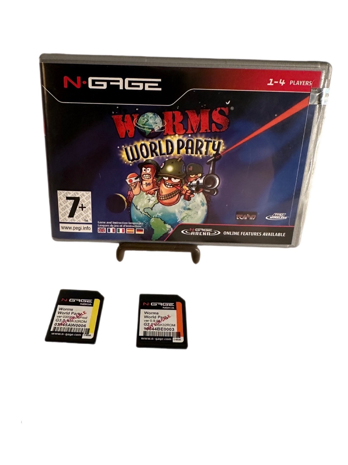 Nokia N-Gage Worms World Party Rare Collector Bundle