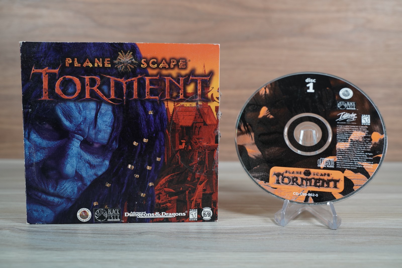 Plane Scape Torment Advanced Dungeons and Dragons Jewel Case PC CD-ROM