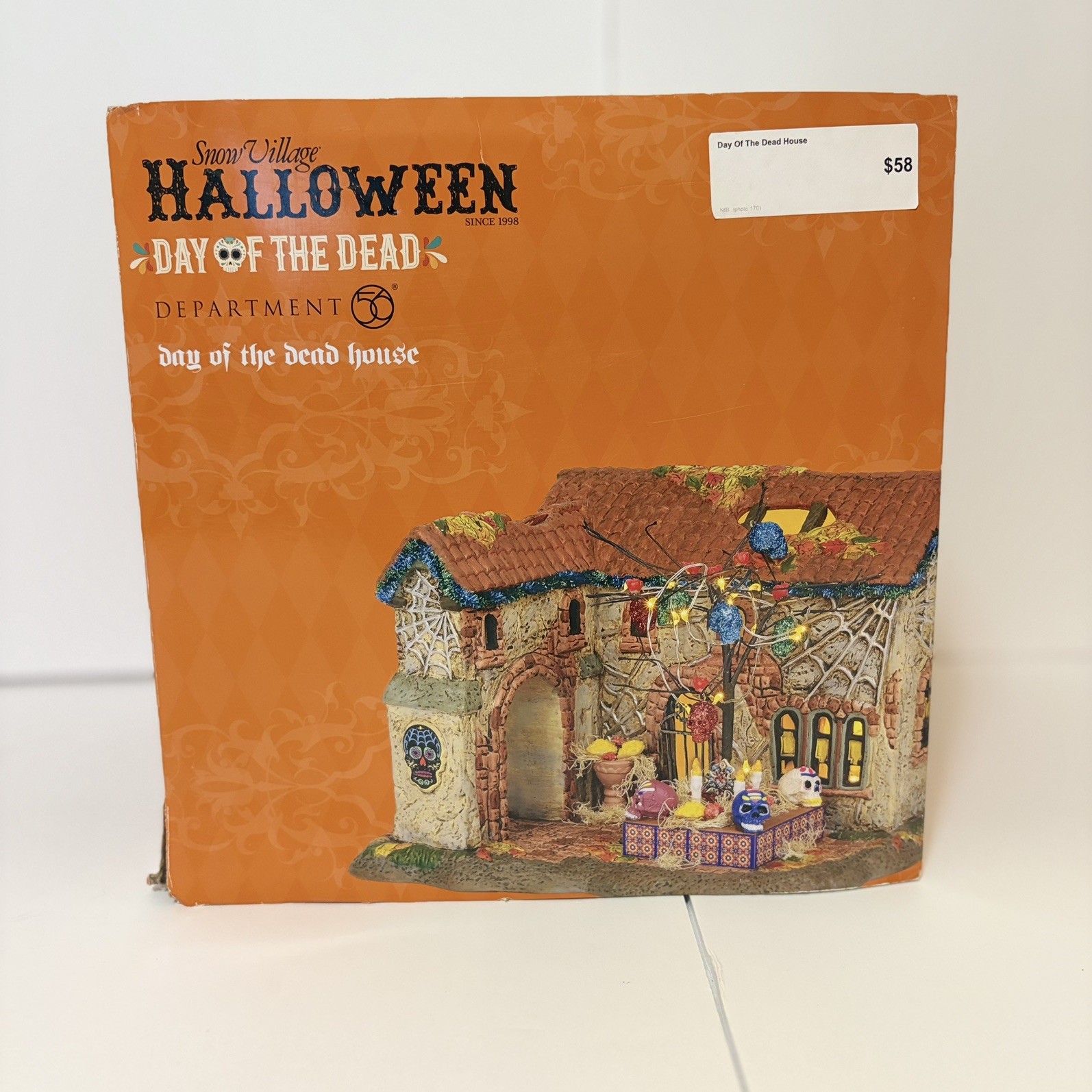 Department 56 Day of the Dead House #6003161 - Snow Village Halloween