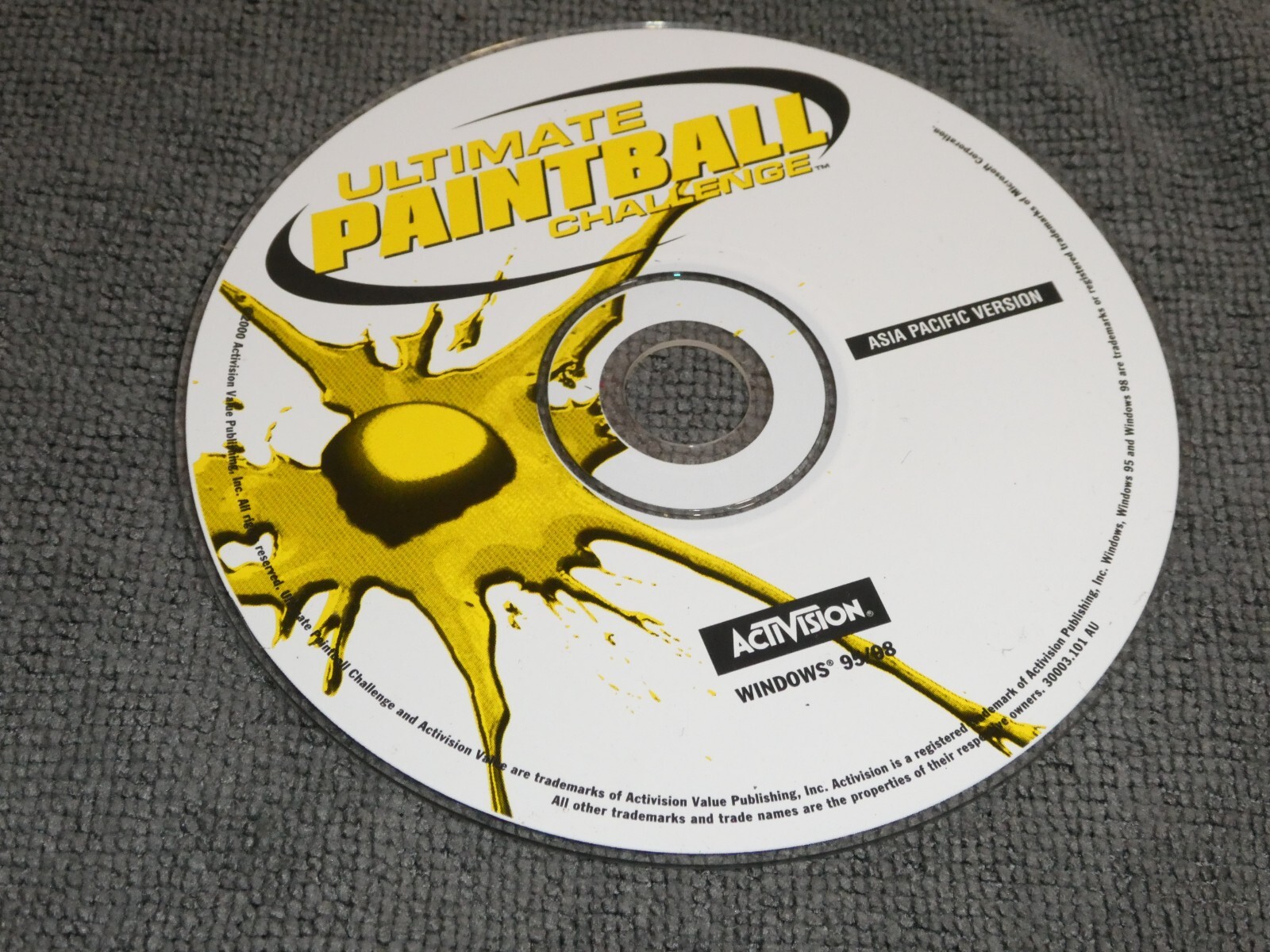 Ultimate Paintball Challenge PC Game disk only 2000