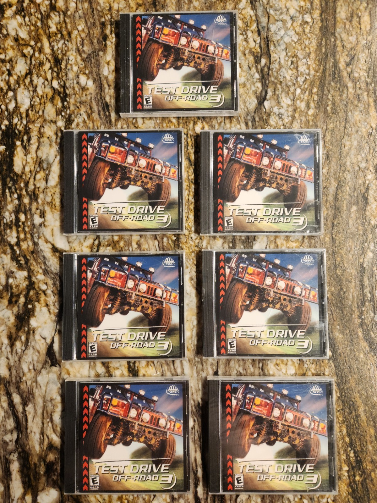 Lot of 7 Factory Sealed Test Drive Off-Road 3 PC CD-ROM Retro Racing Games 3DFX