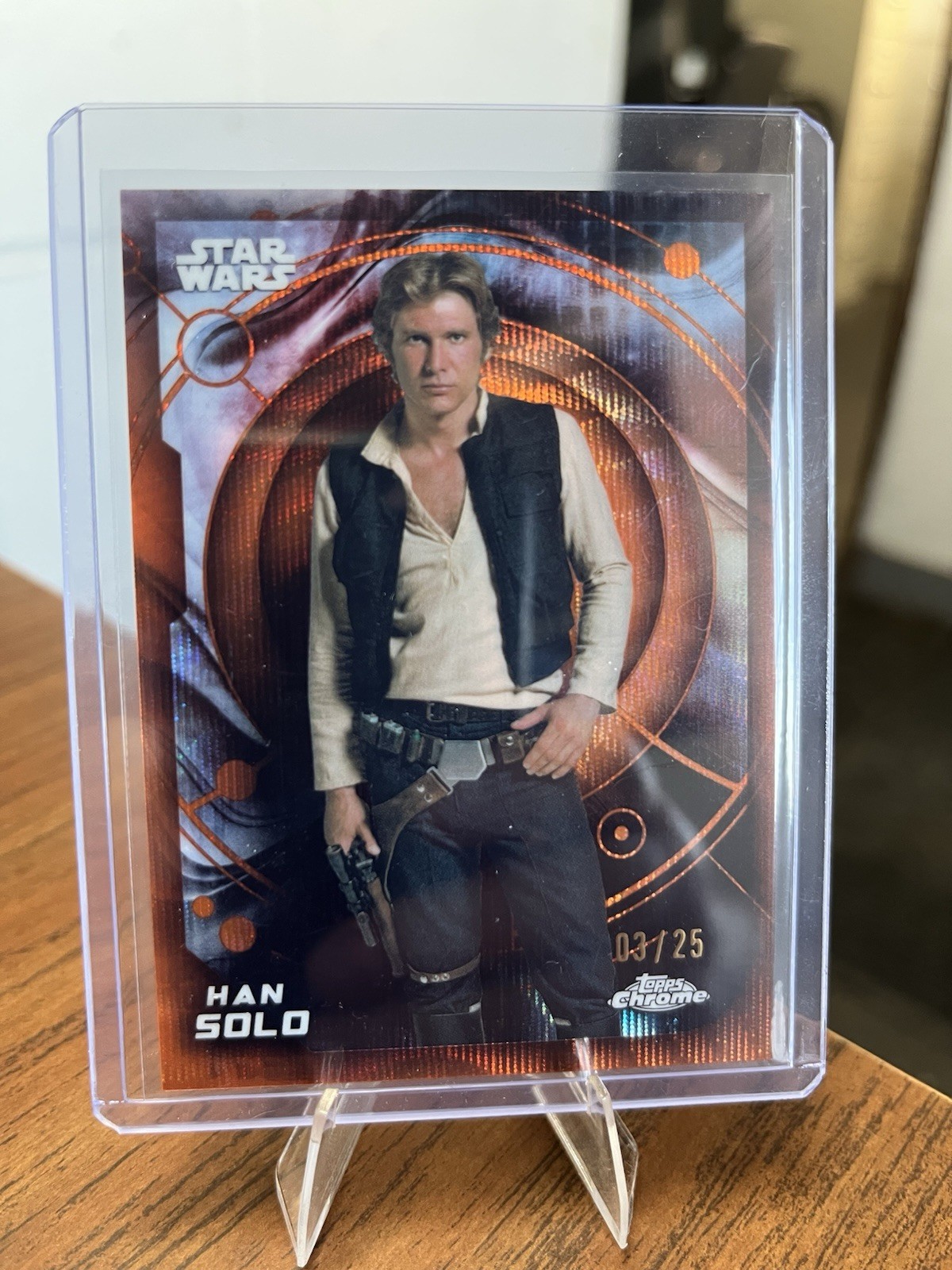 2026 Topps Chrome Star Wars #83 Han Solo /25