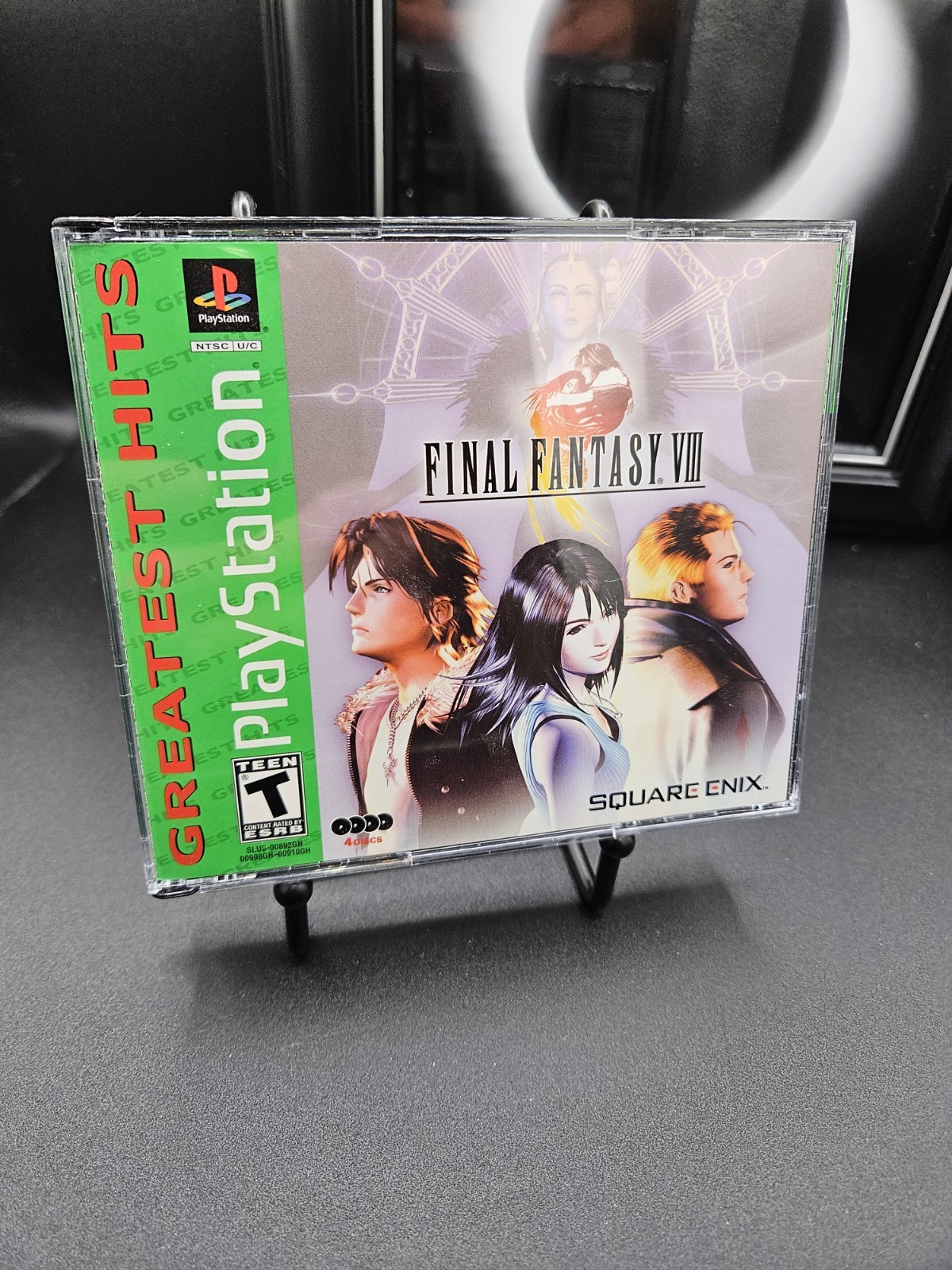 Final Fantasy VIII 8 / PlayStation 1 PS1 / CIB W Reg Card / Clean / Read 